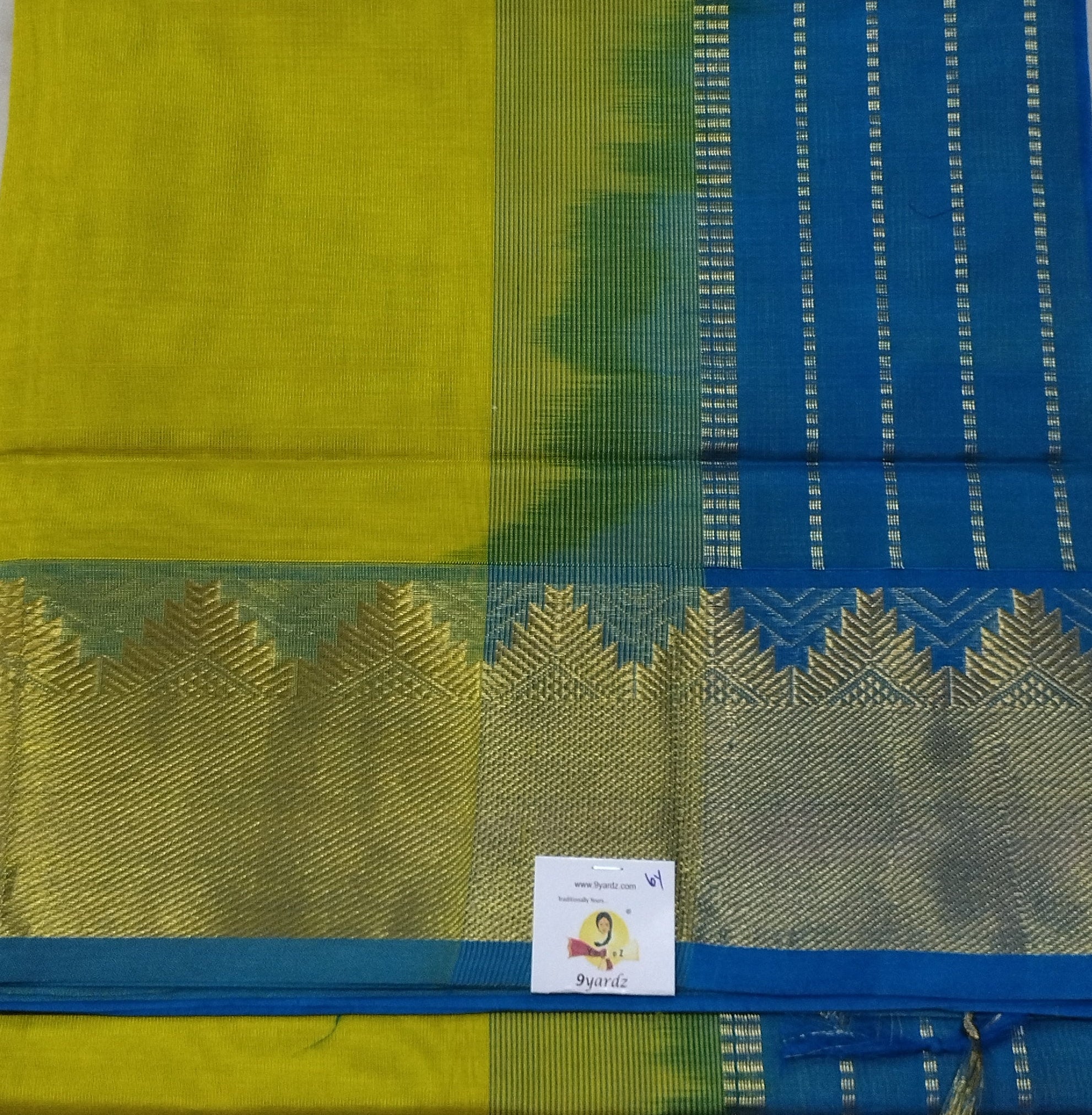 Pure silk cotton 6 yards