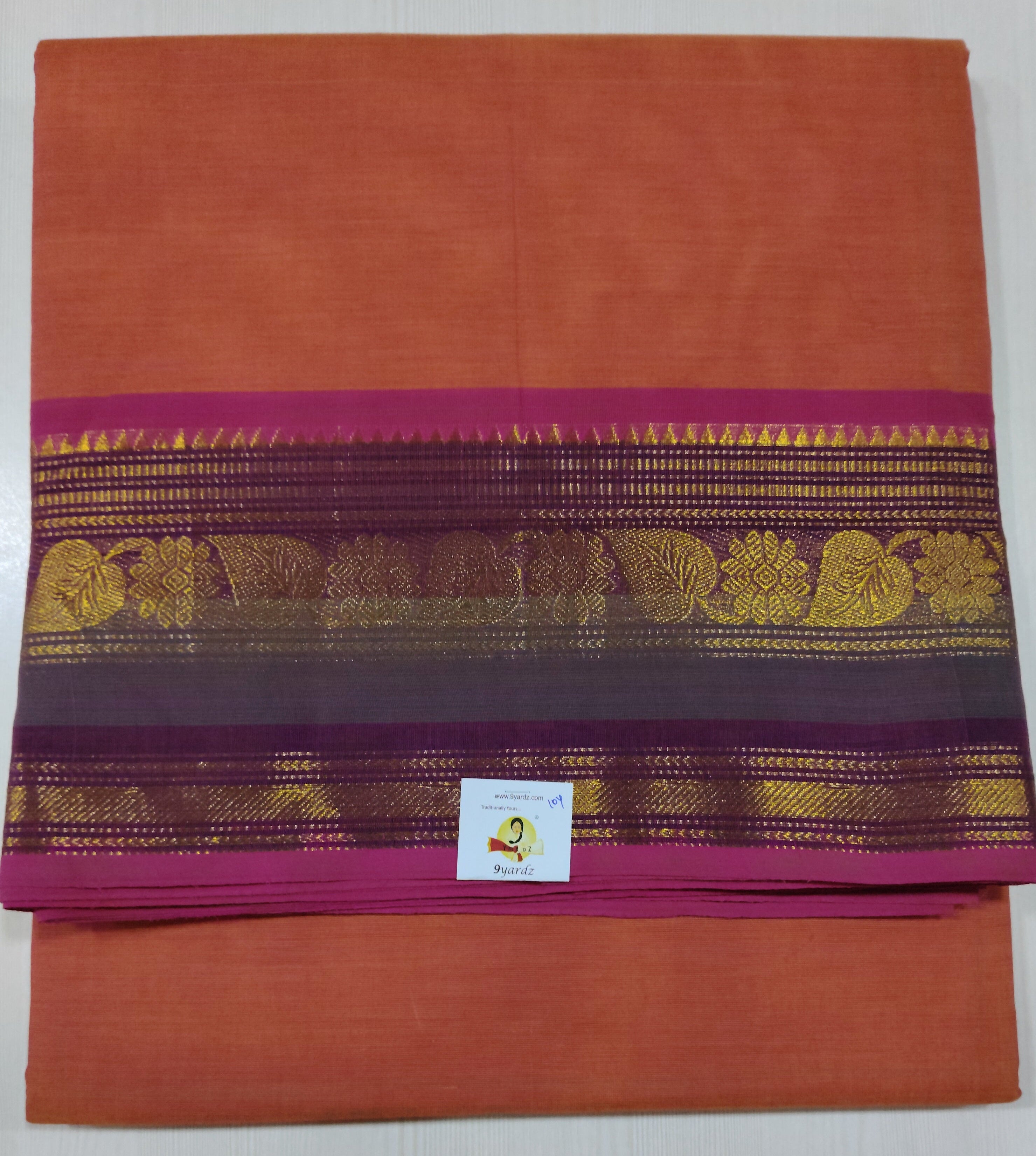 Chettinadu / Karaikudi cotton 10yards madisar