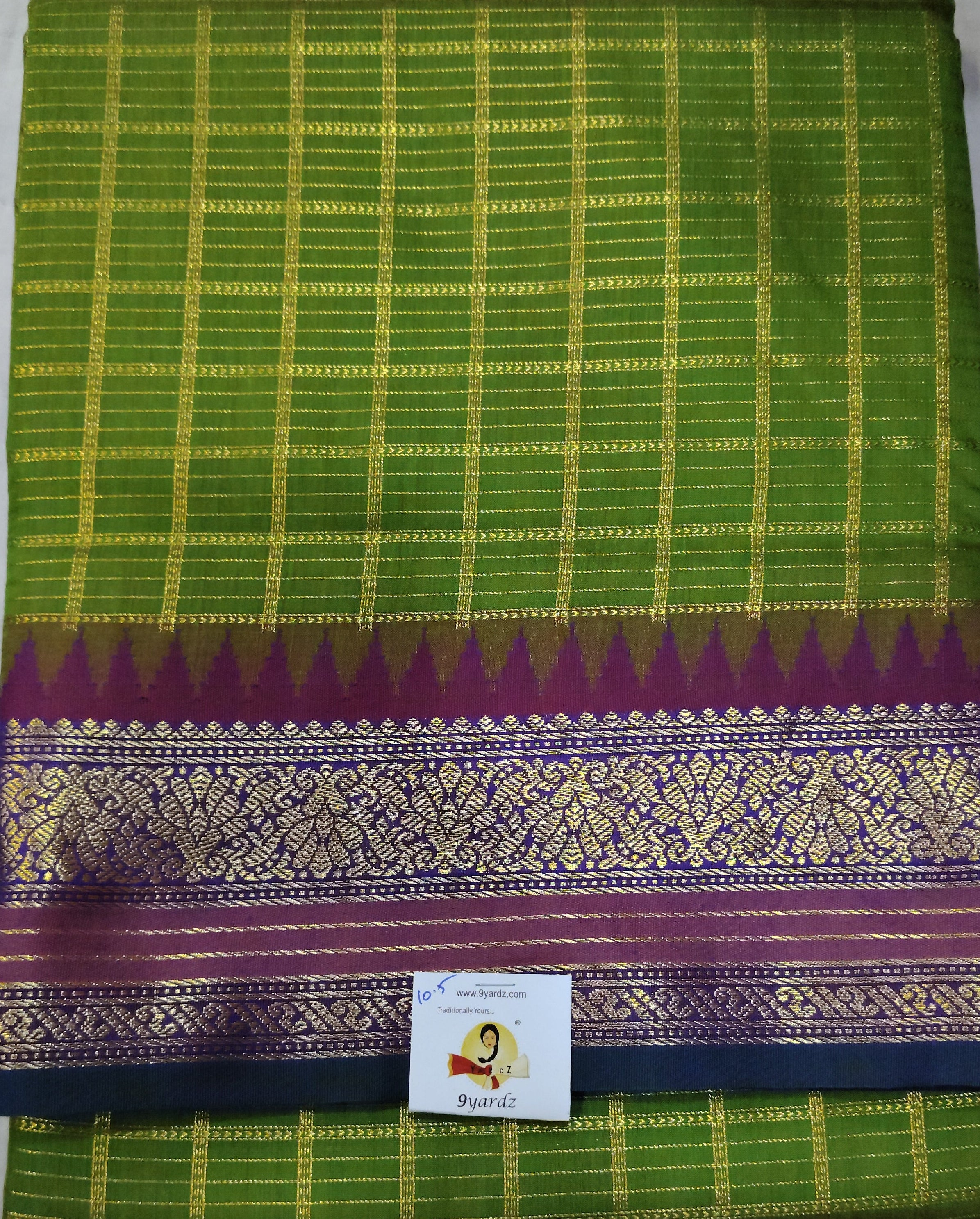 Akshaya cotton 10.25 yards madisar