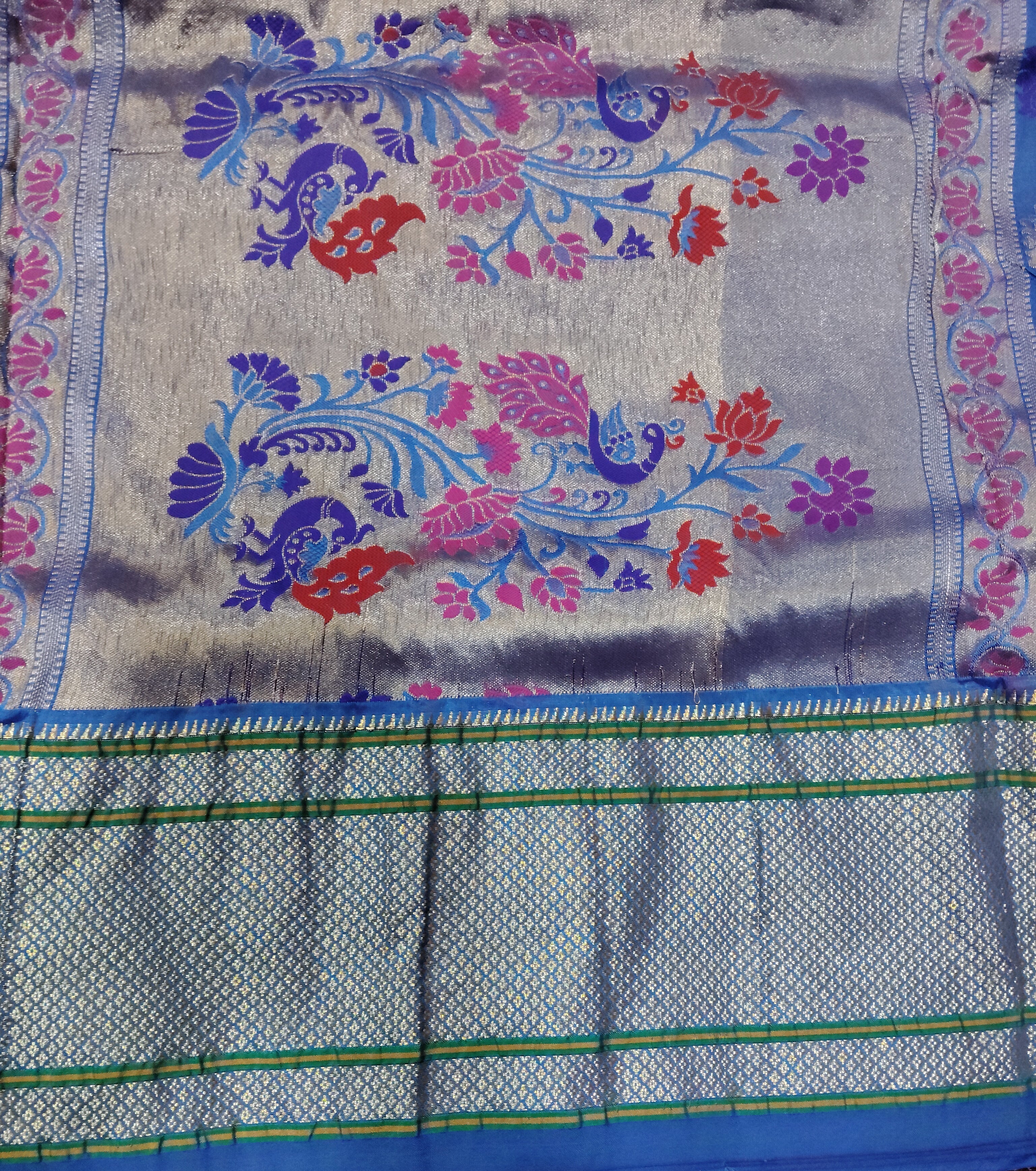 Paithani Art Silk Madisar