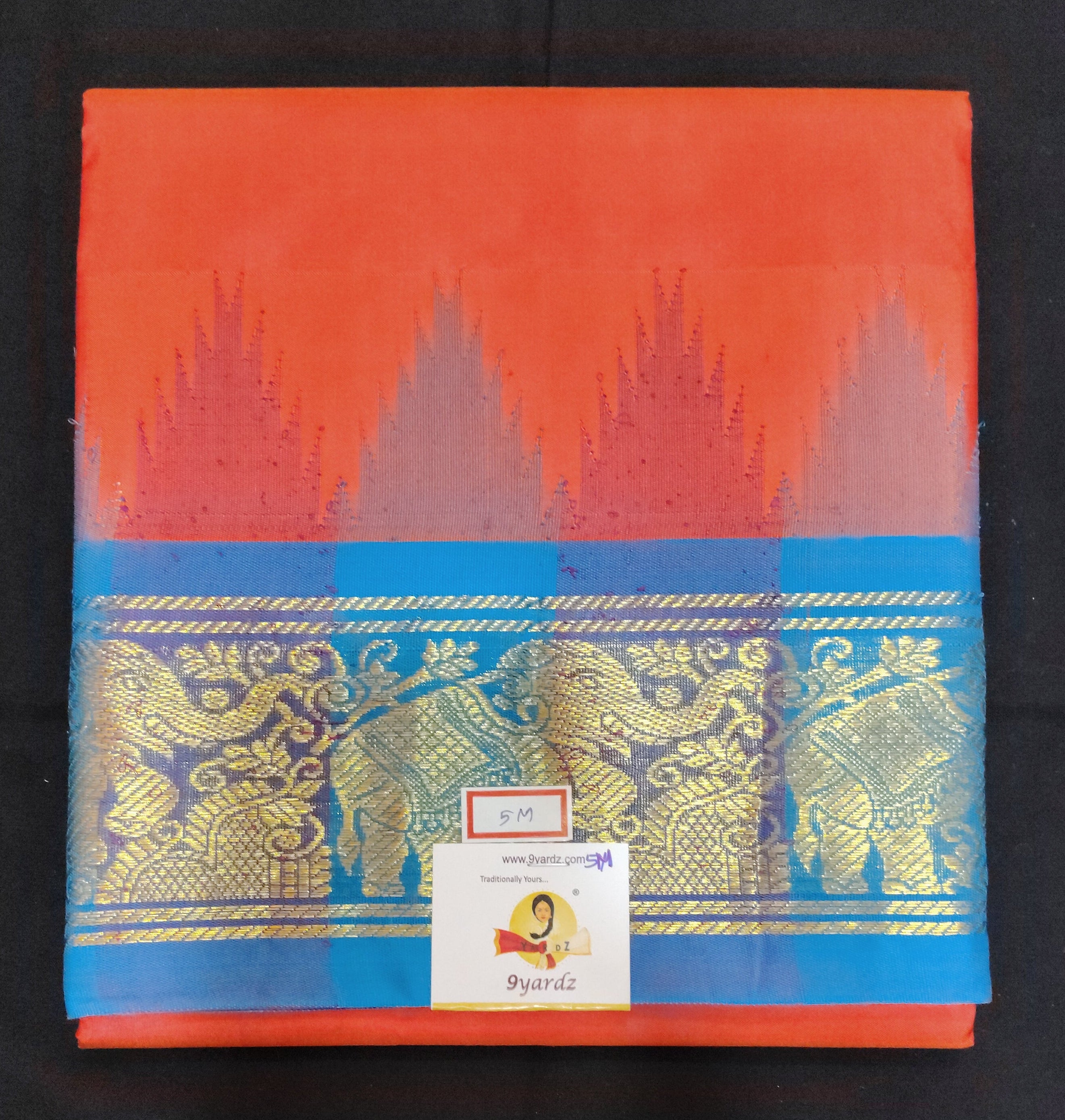 Pure silk Dhoti 5muzham Thalambhu