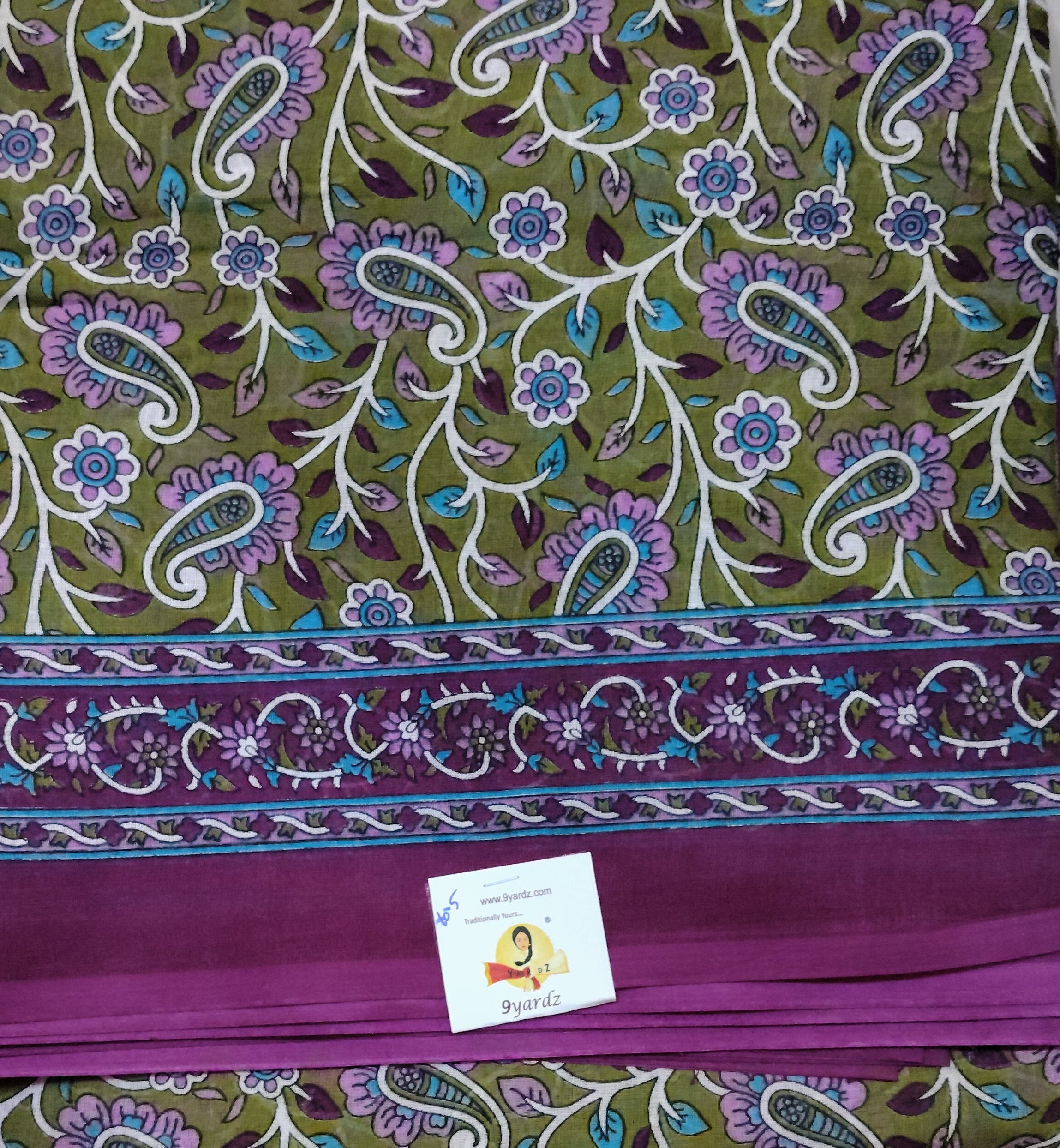 Erode cotton 10.5 yards Madisar