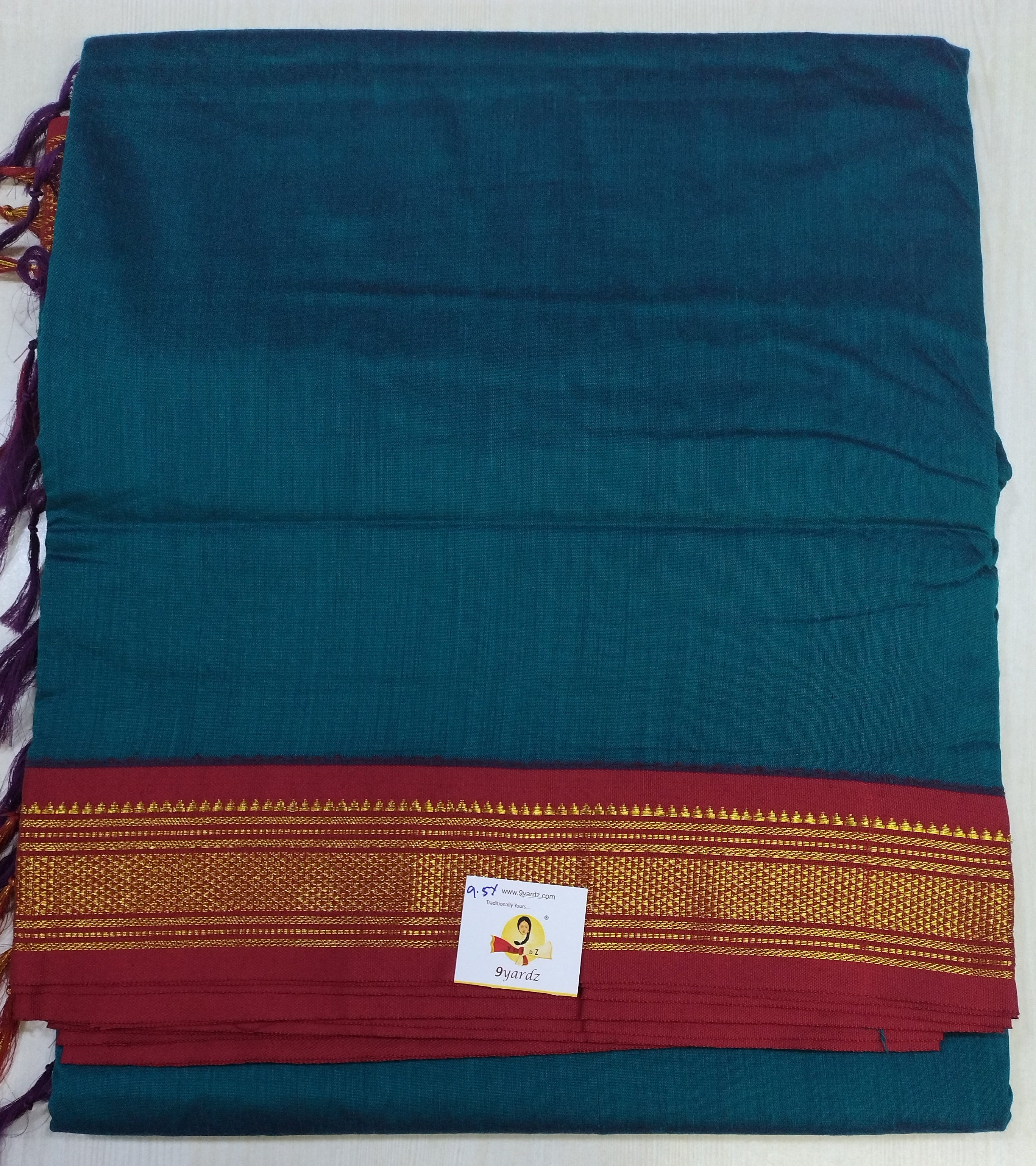 Kalyani Cotton  9.5 yardz