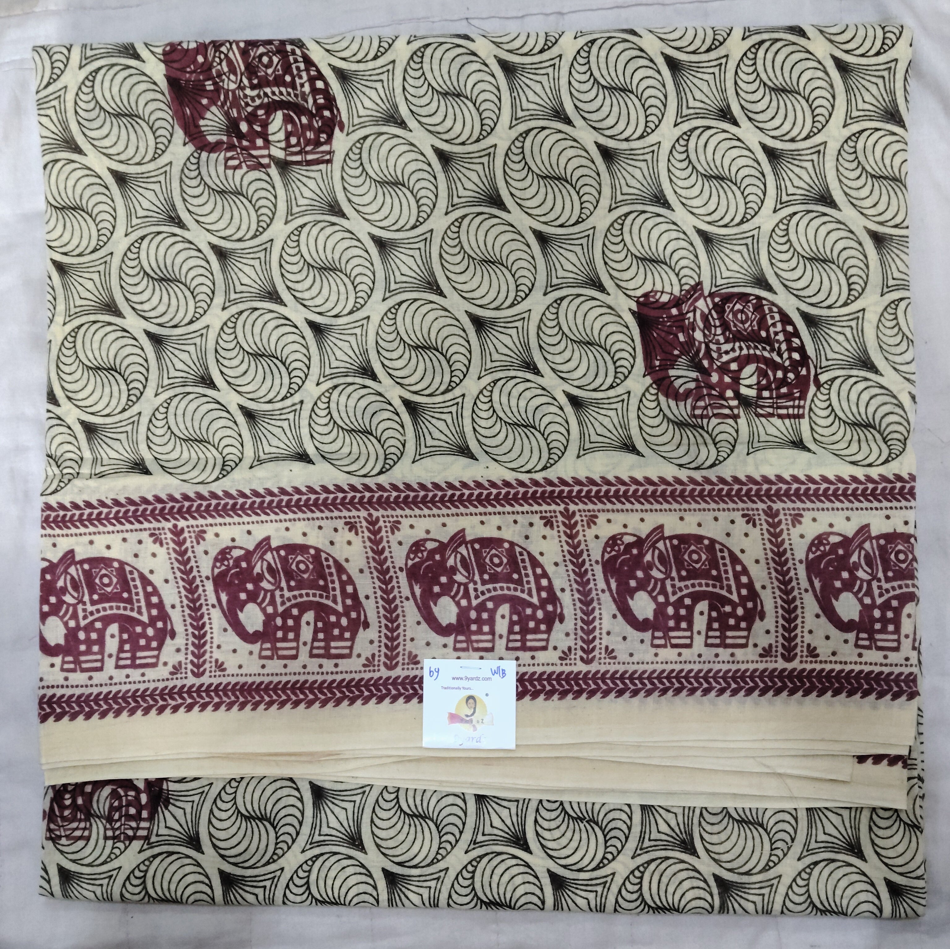 Sungudi cotton 6 yards