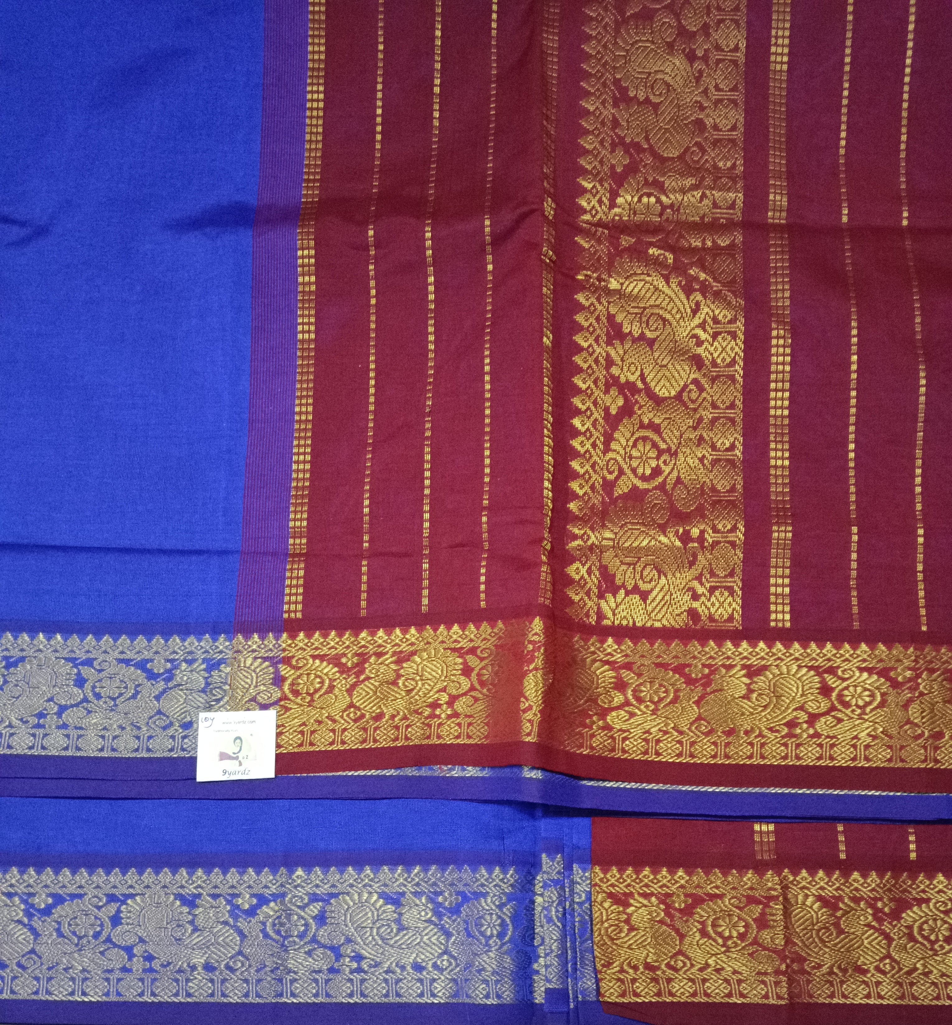 Semi Silk cotton Madisar 10yards