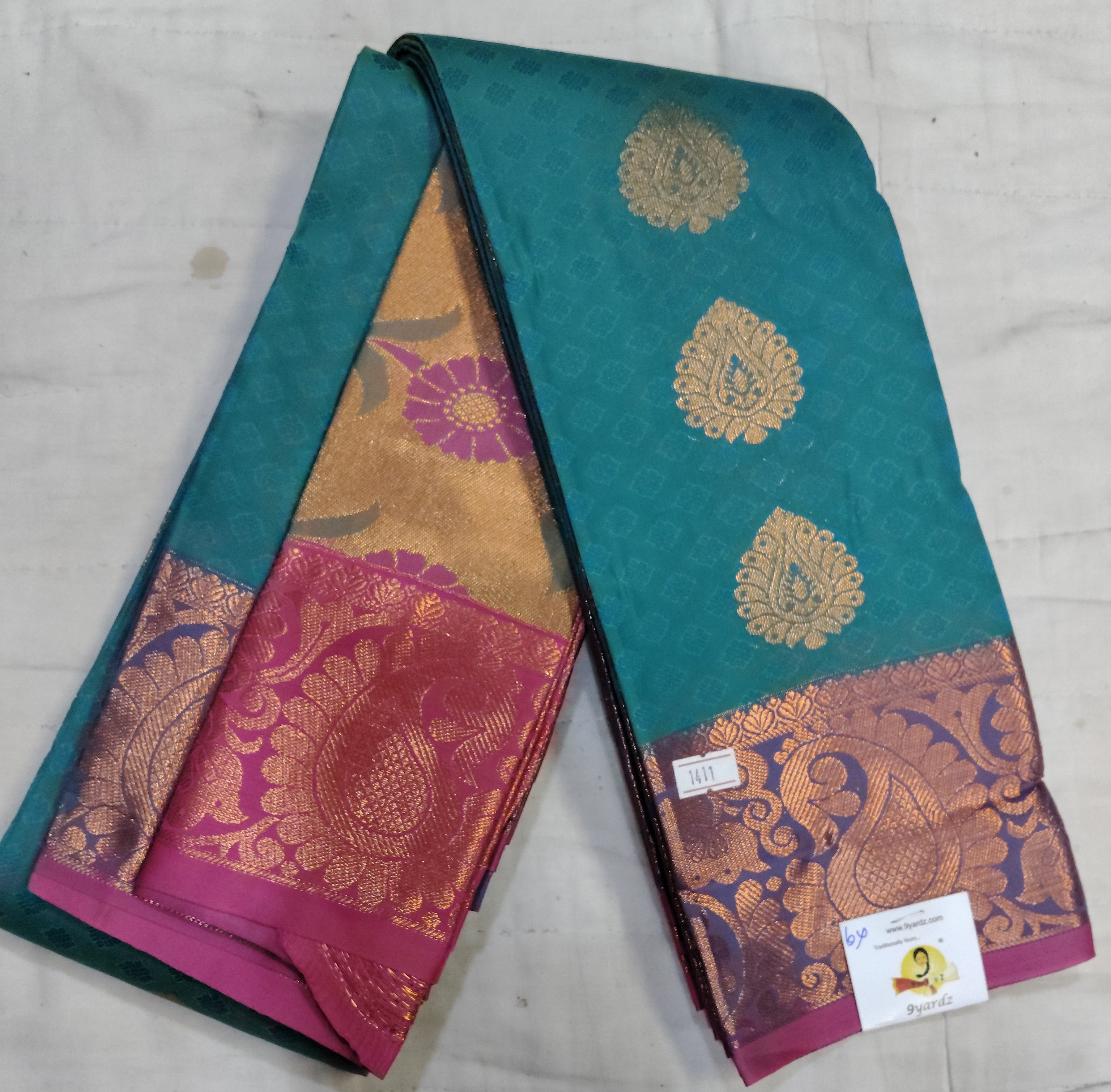 Art silk 6yardz sarees