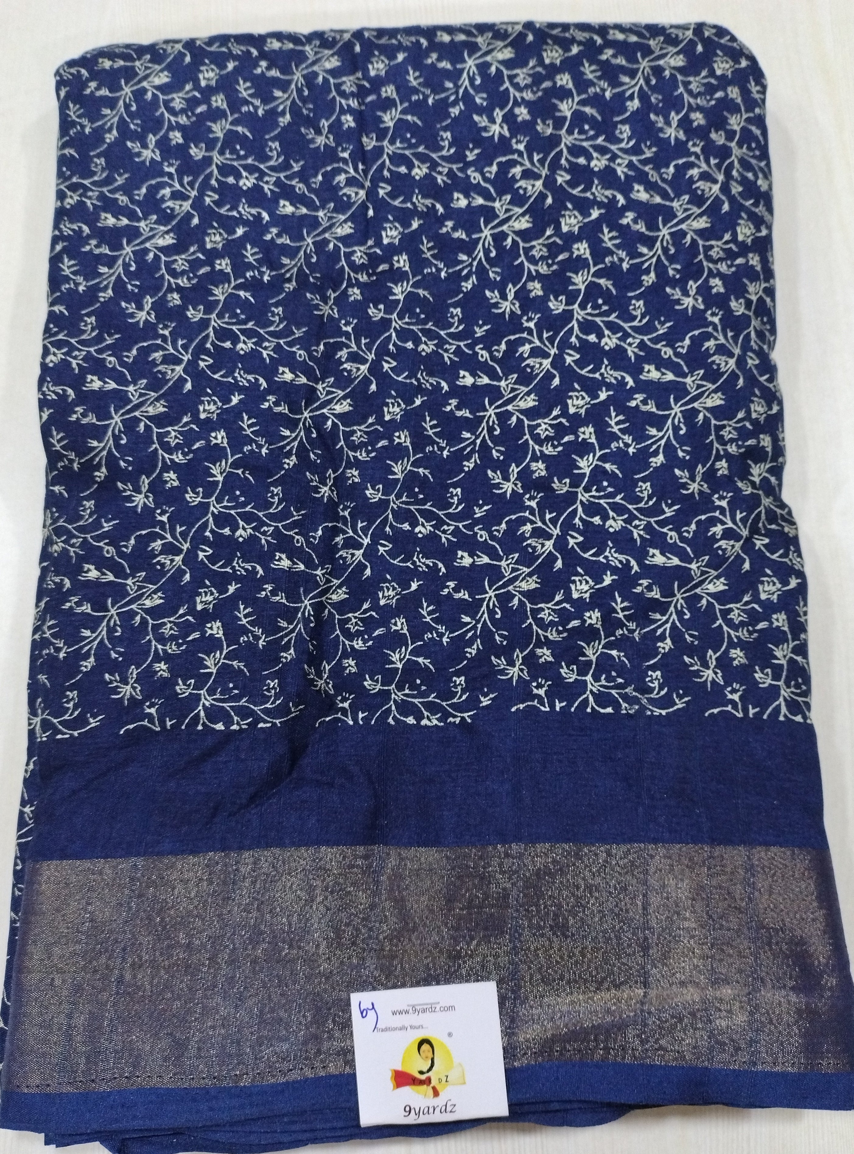 Art silk 6yardz sarees