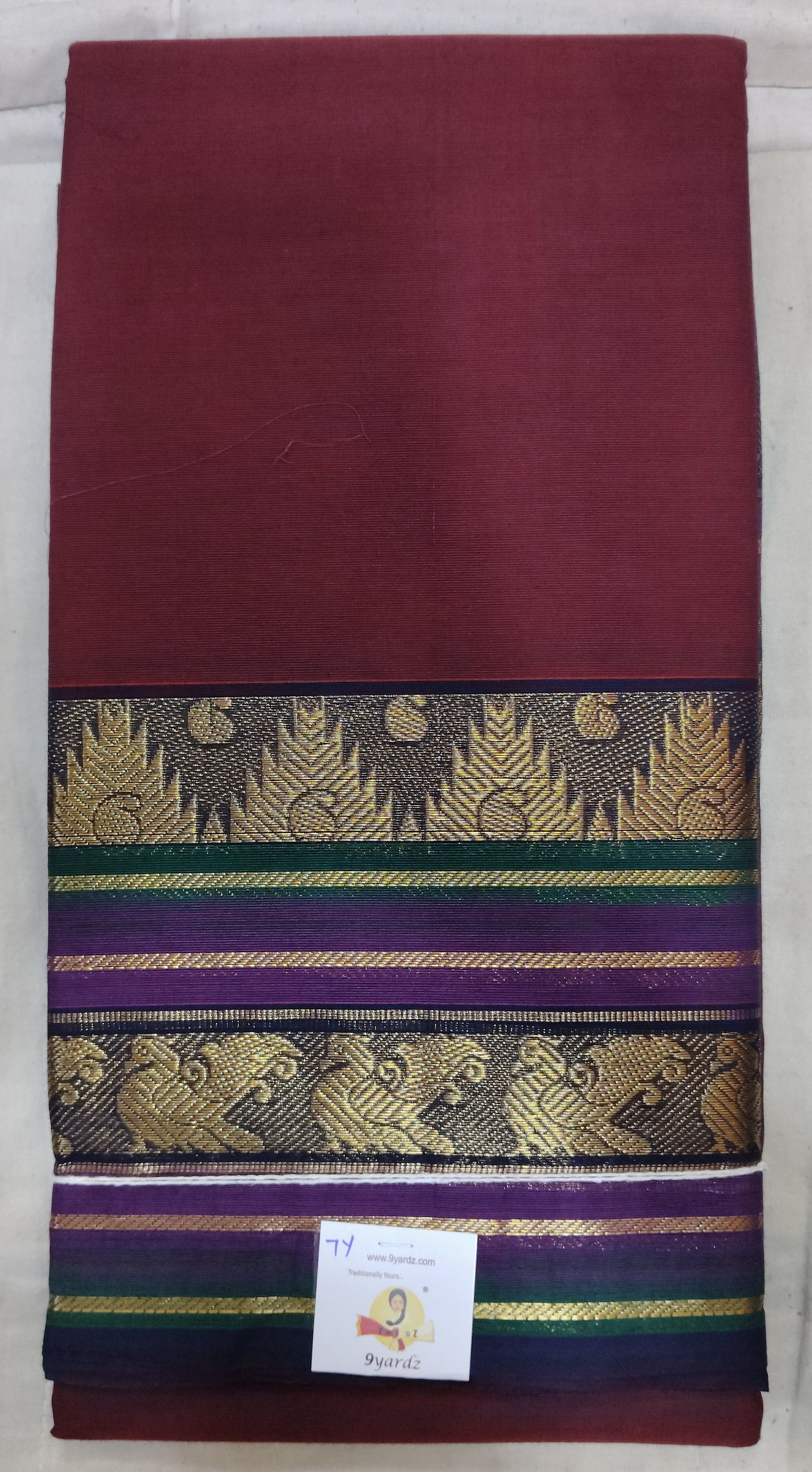 Chettinadu cotton 7yardz