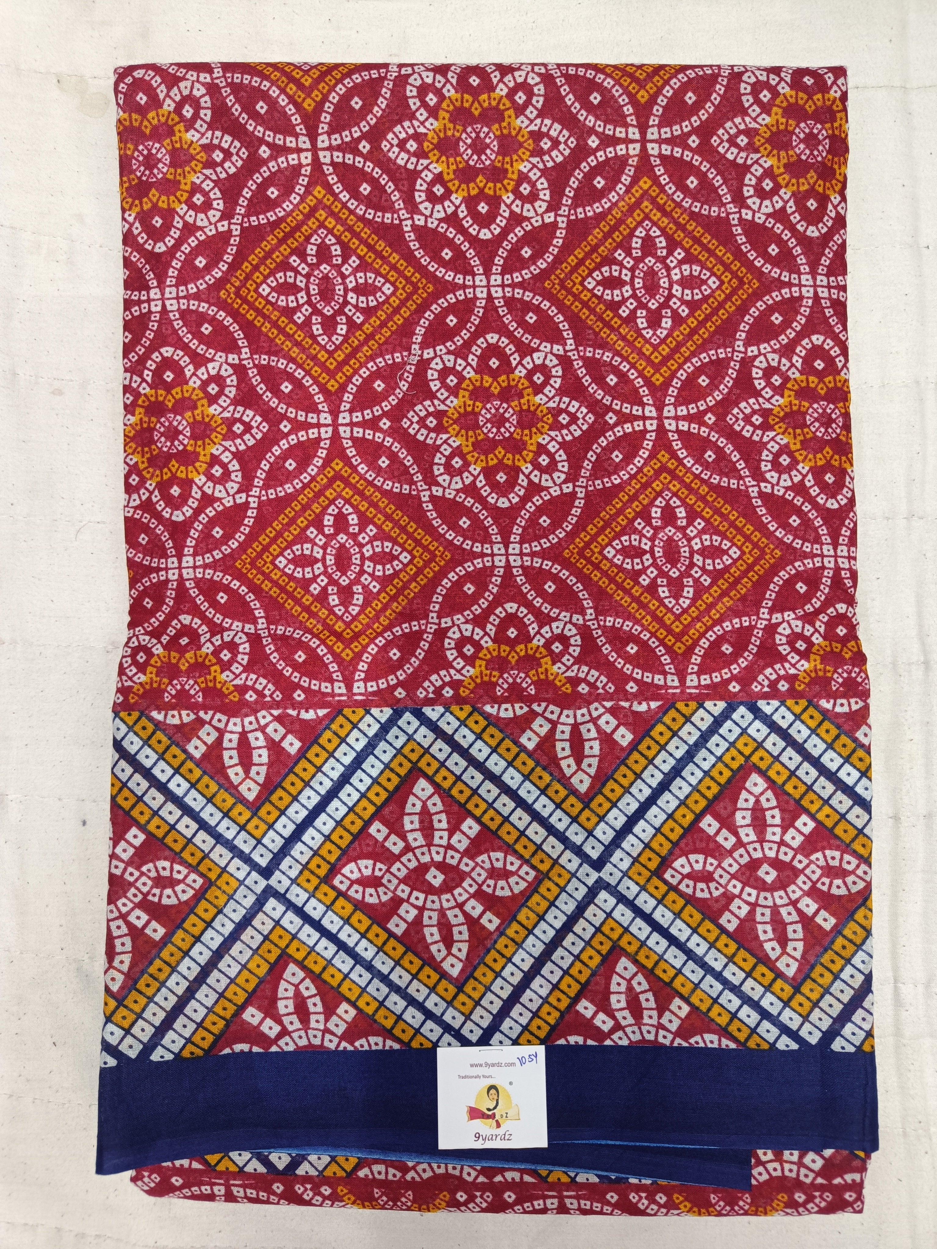 Erode cotton 10.5 yards madisar