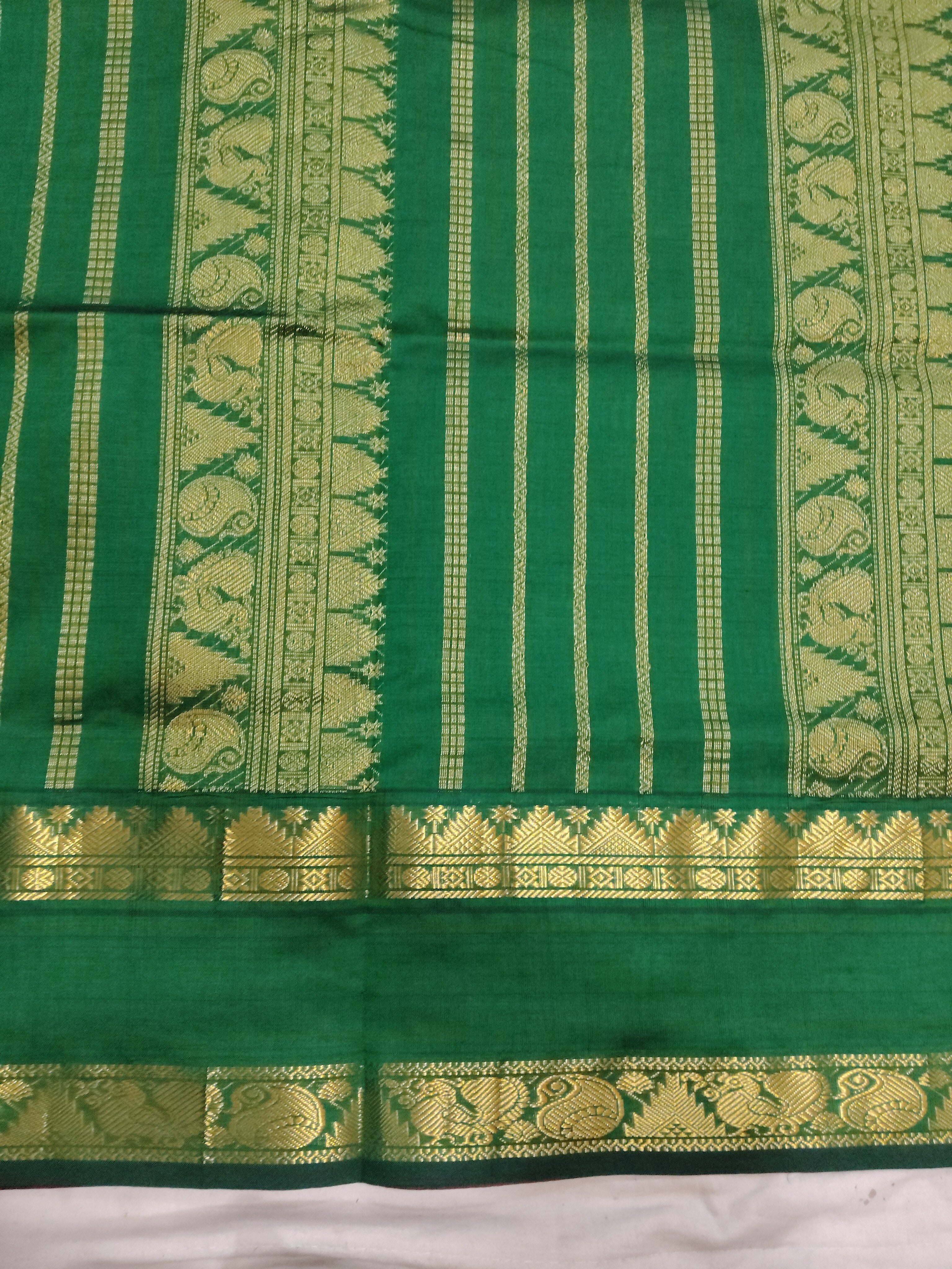 Semi silk Plain 6Yards