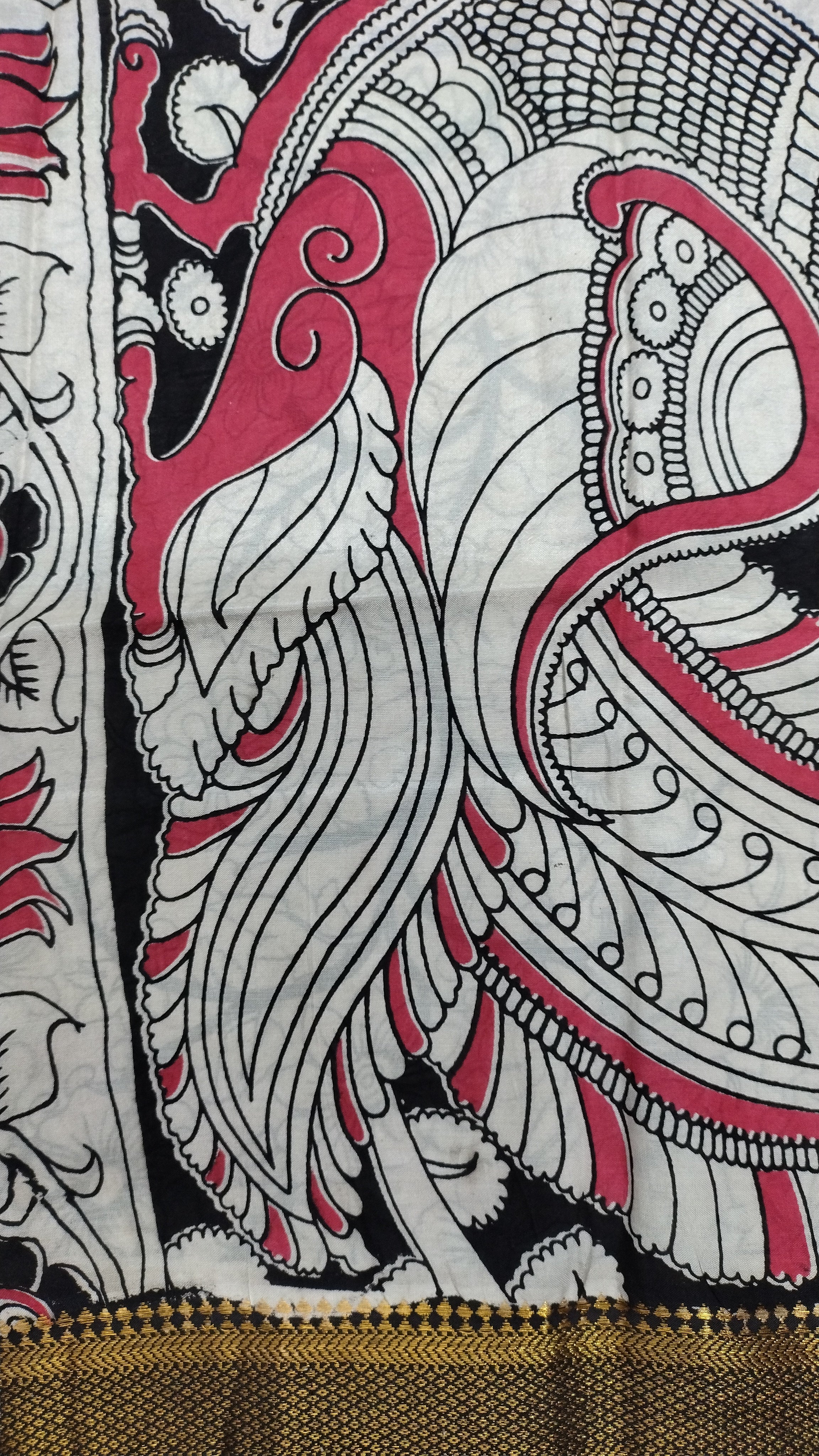 Kalamkari Silk 6yardz