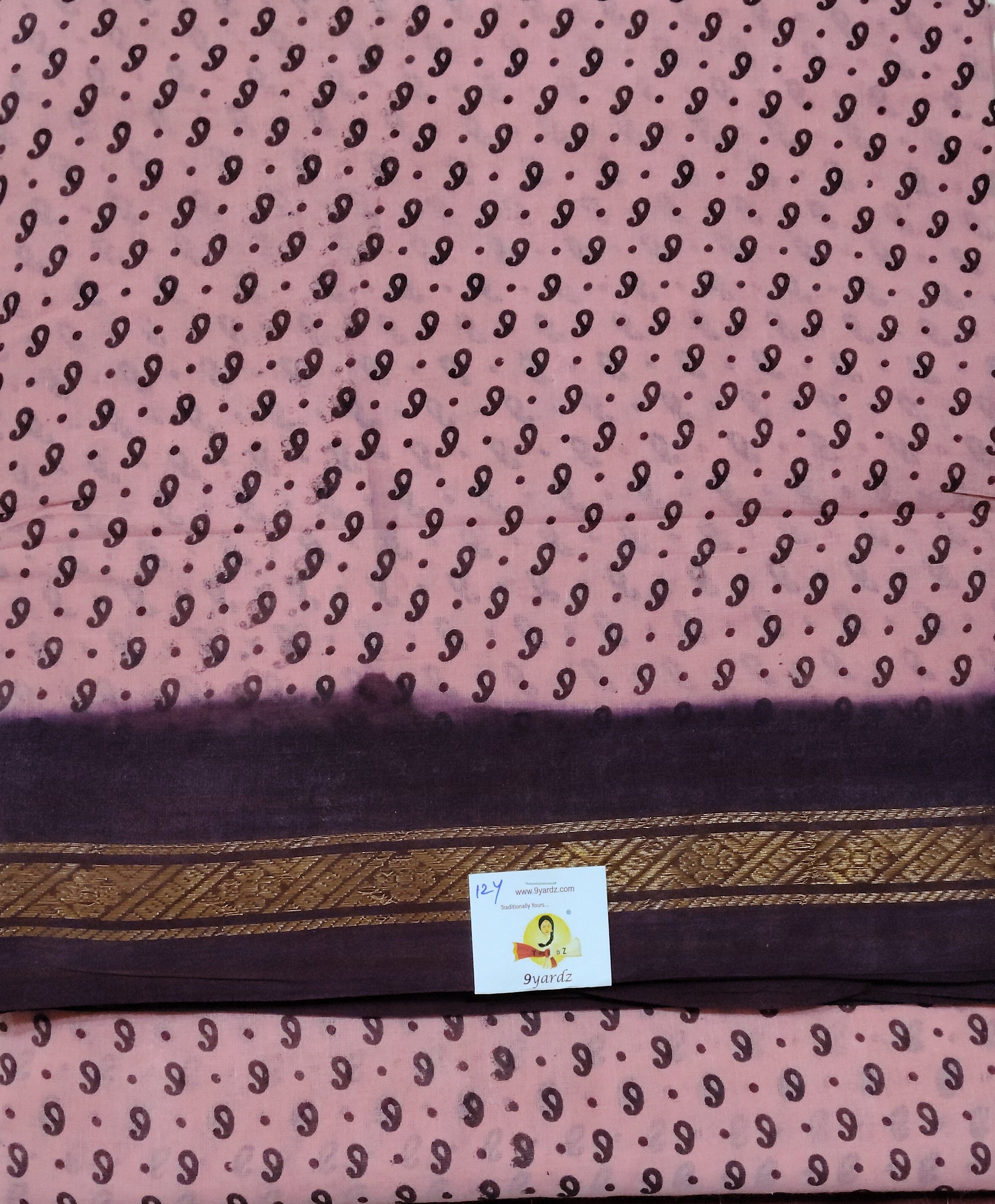 Sungudi cotton 12 yardz