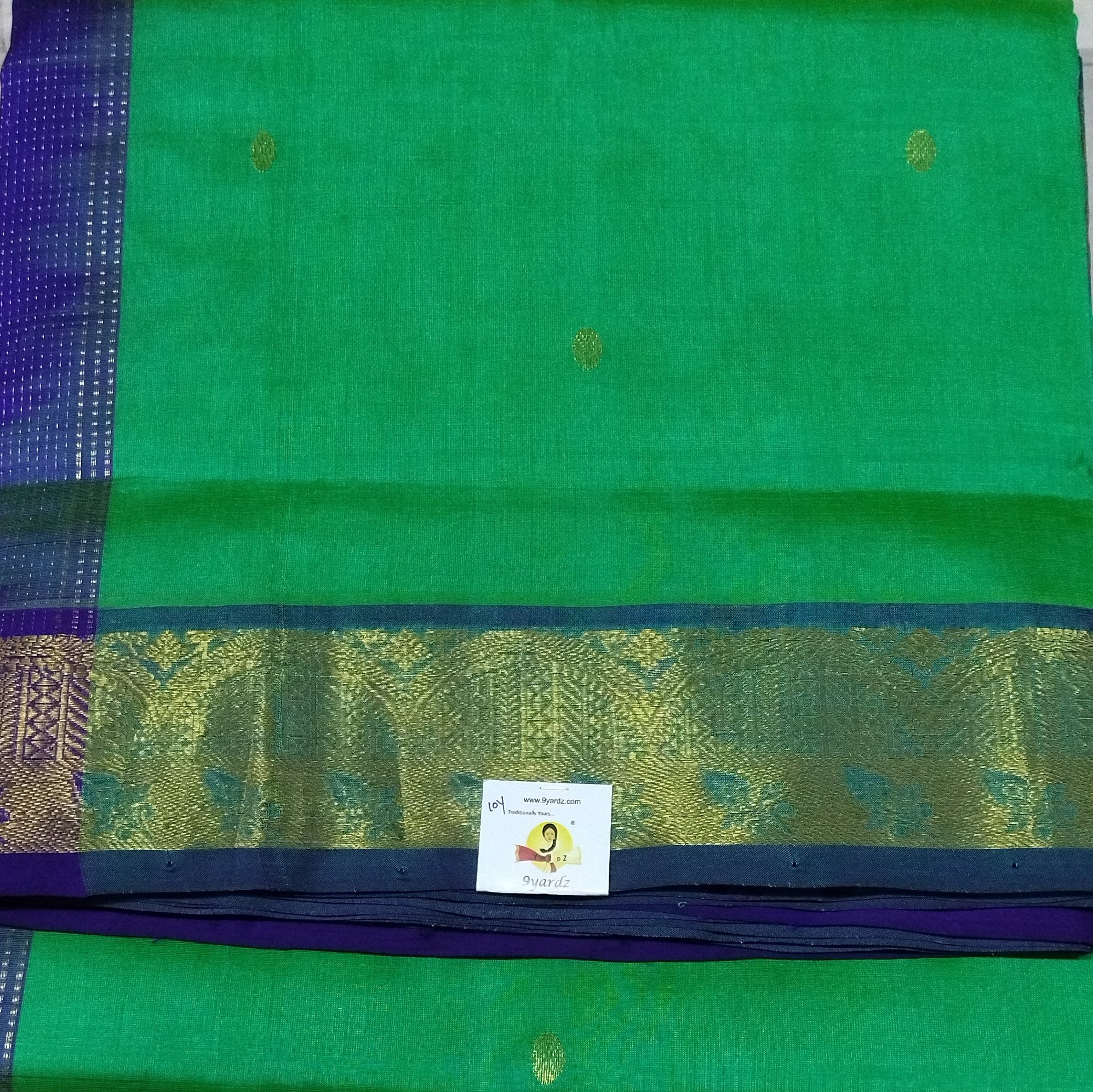 Pure silk cotton Butta 10yards madisar