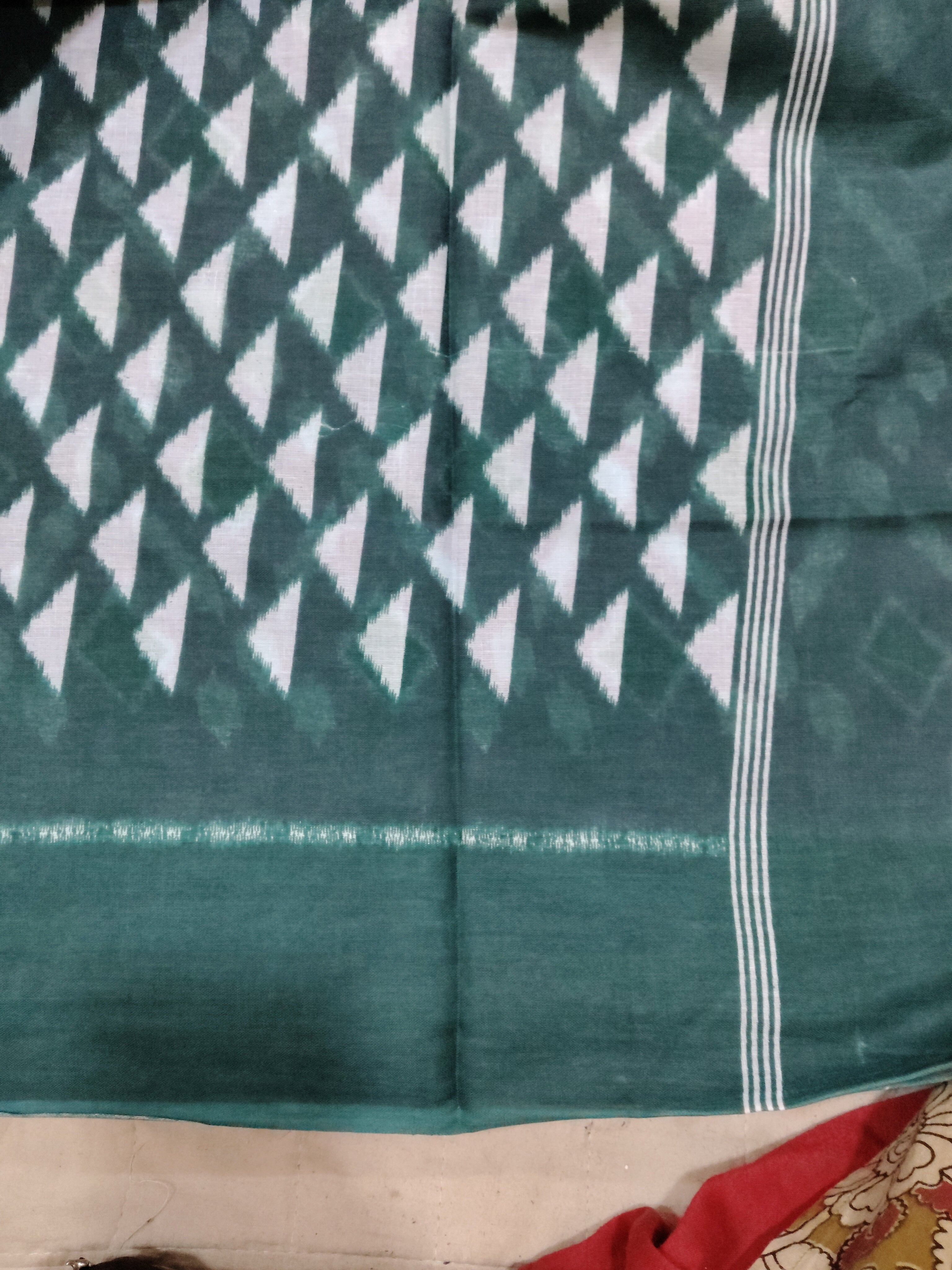 Soft Cotton Bathik saree 6yardz