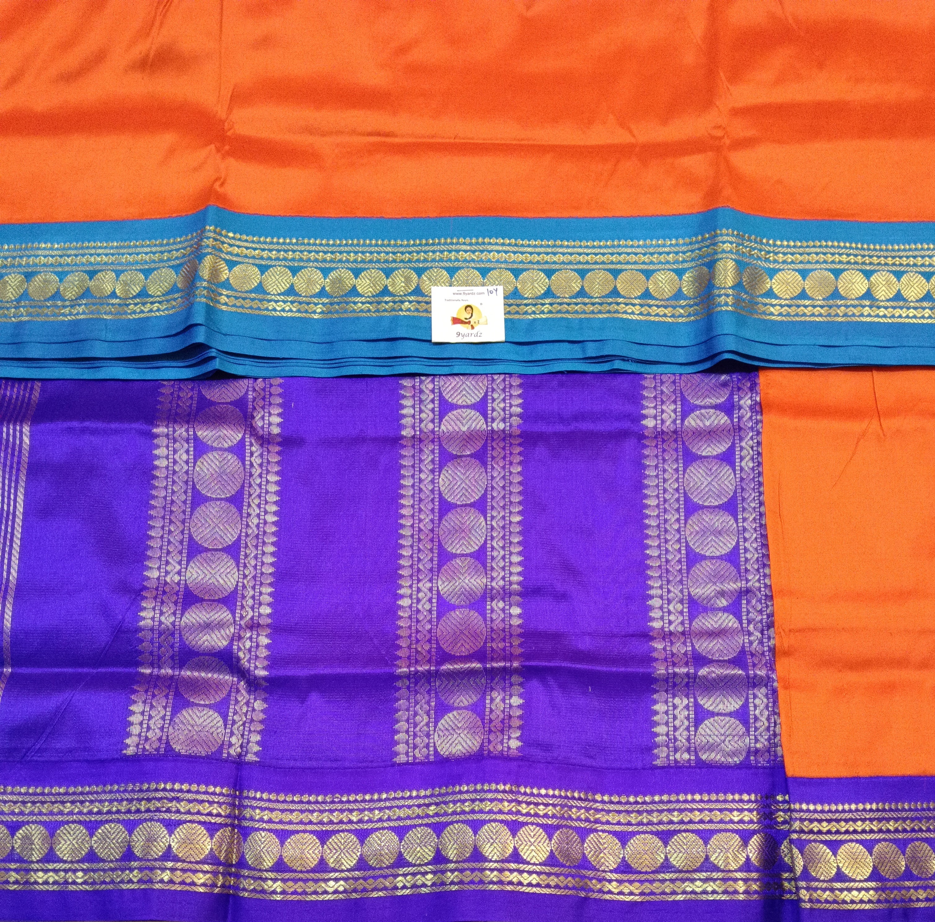 Pure silk 10yardz  saree
