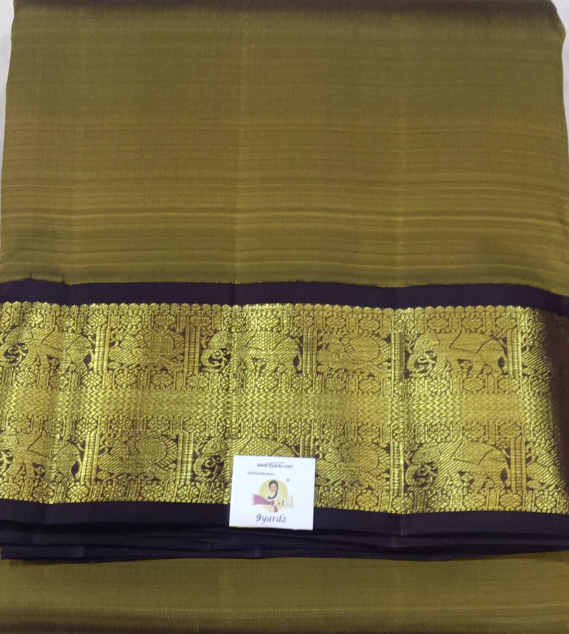 Pure silk madisar 10.5yards