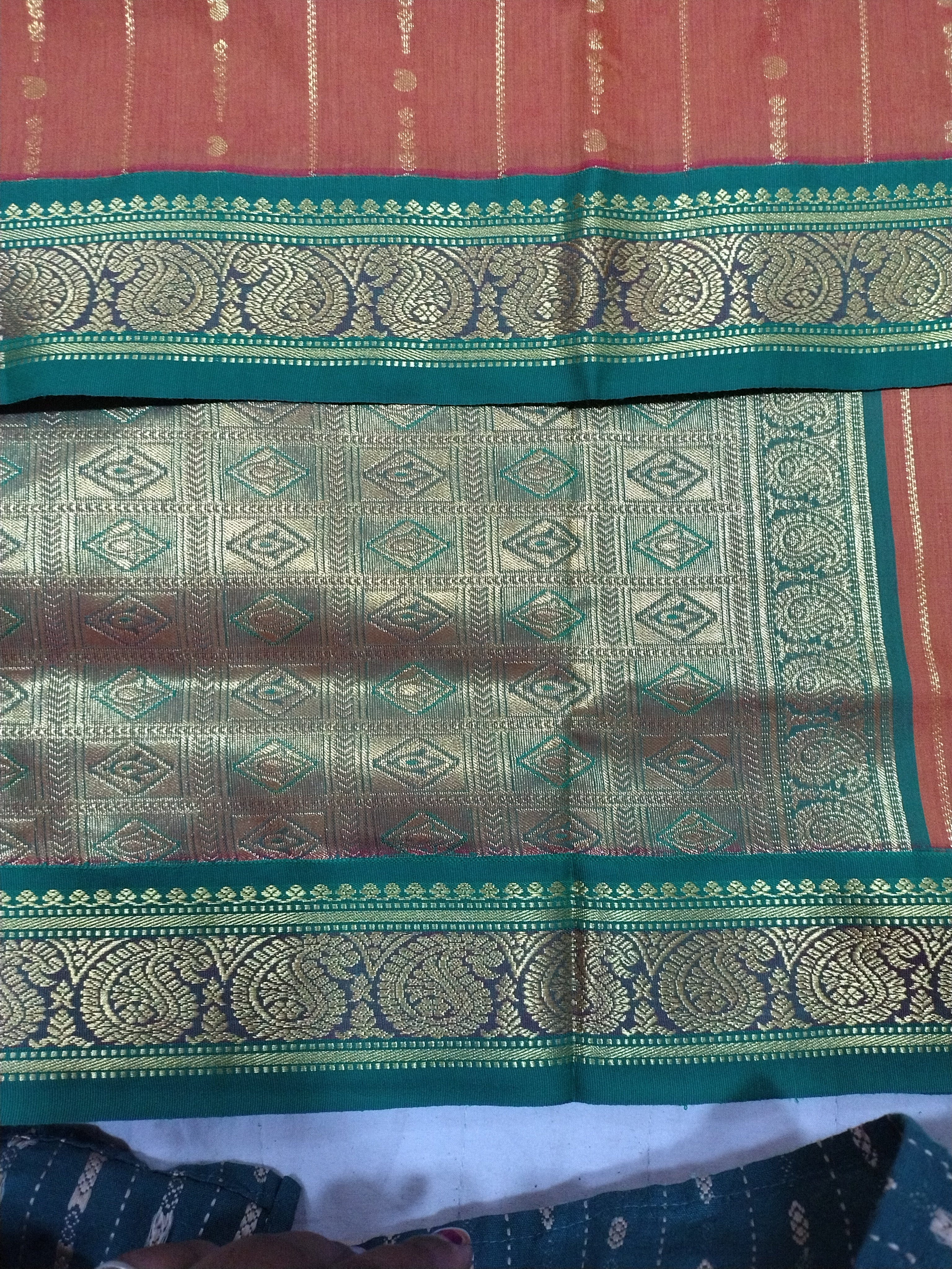 Akshaya cotton 10.25 yards madisar