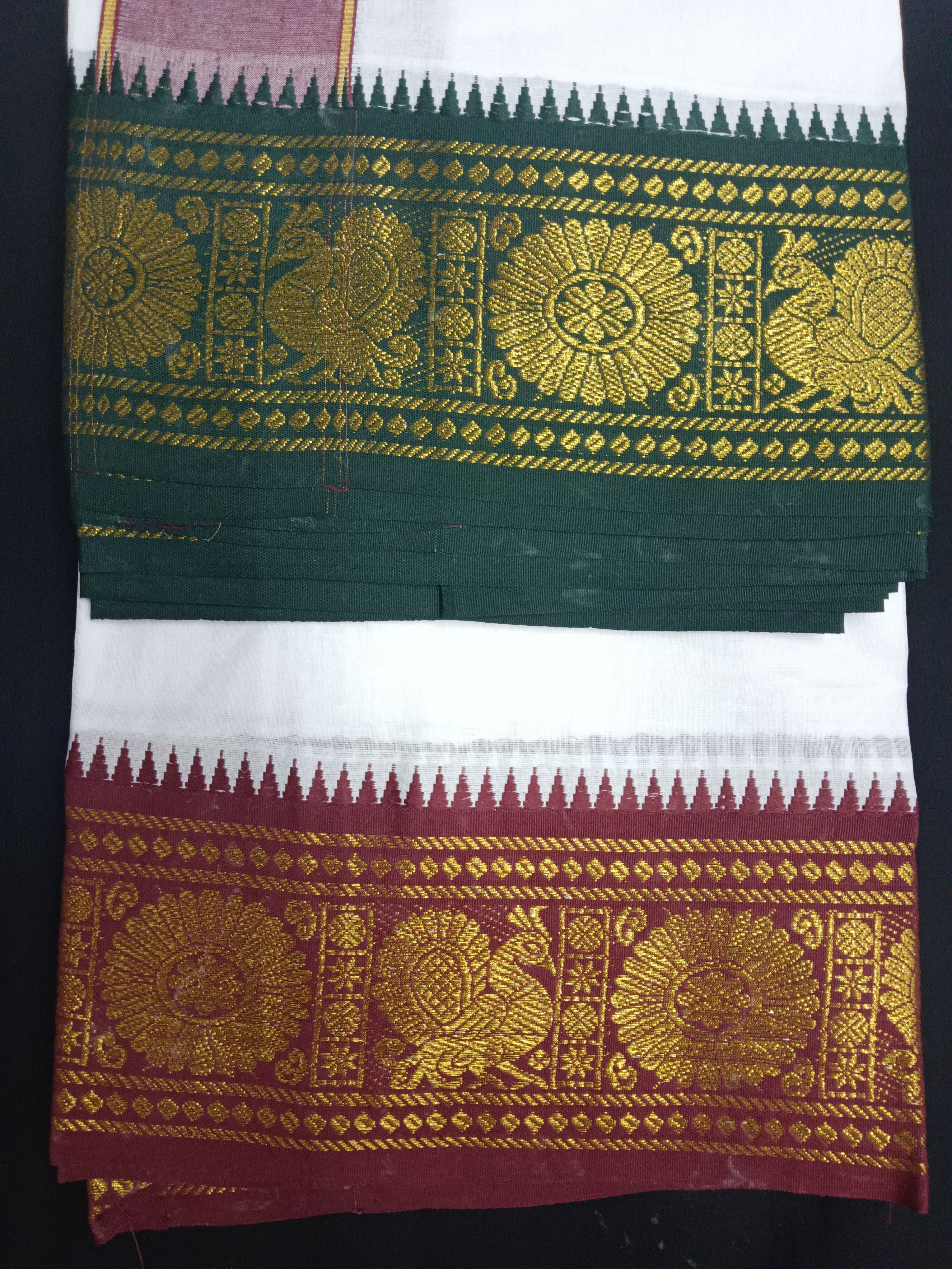 Cotton Dhothi Jacquard 9*5