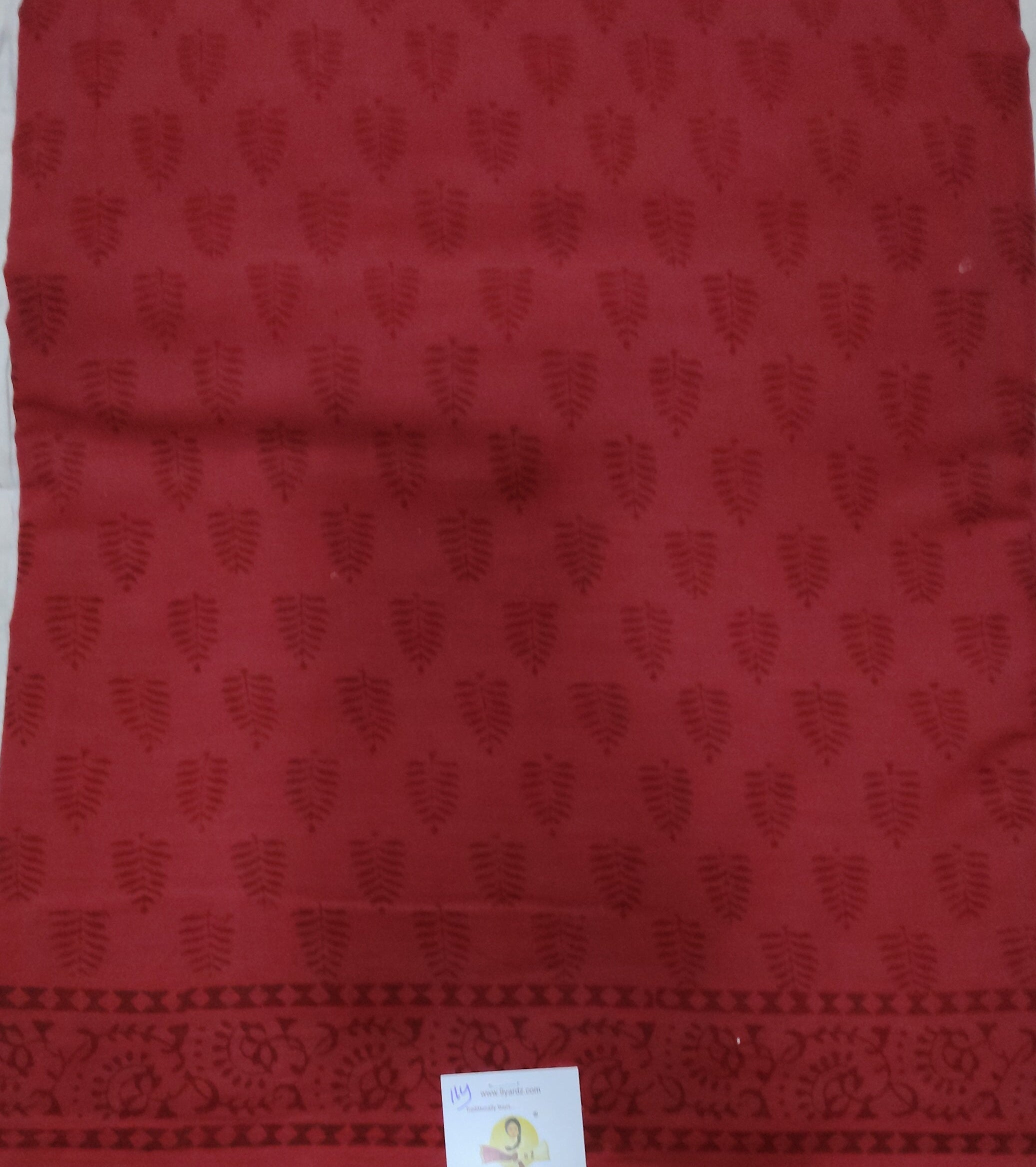 Baag/soft cotton Madisar 11 yards