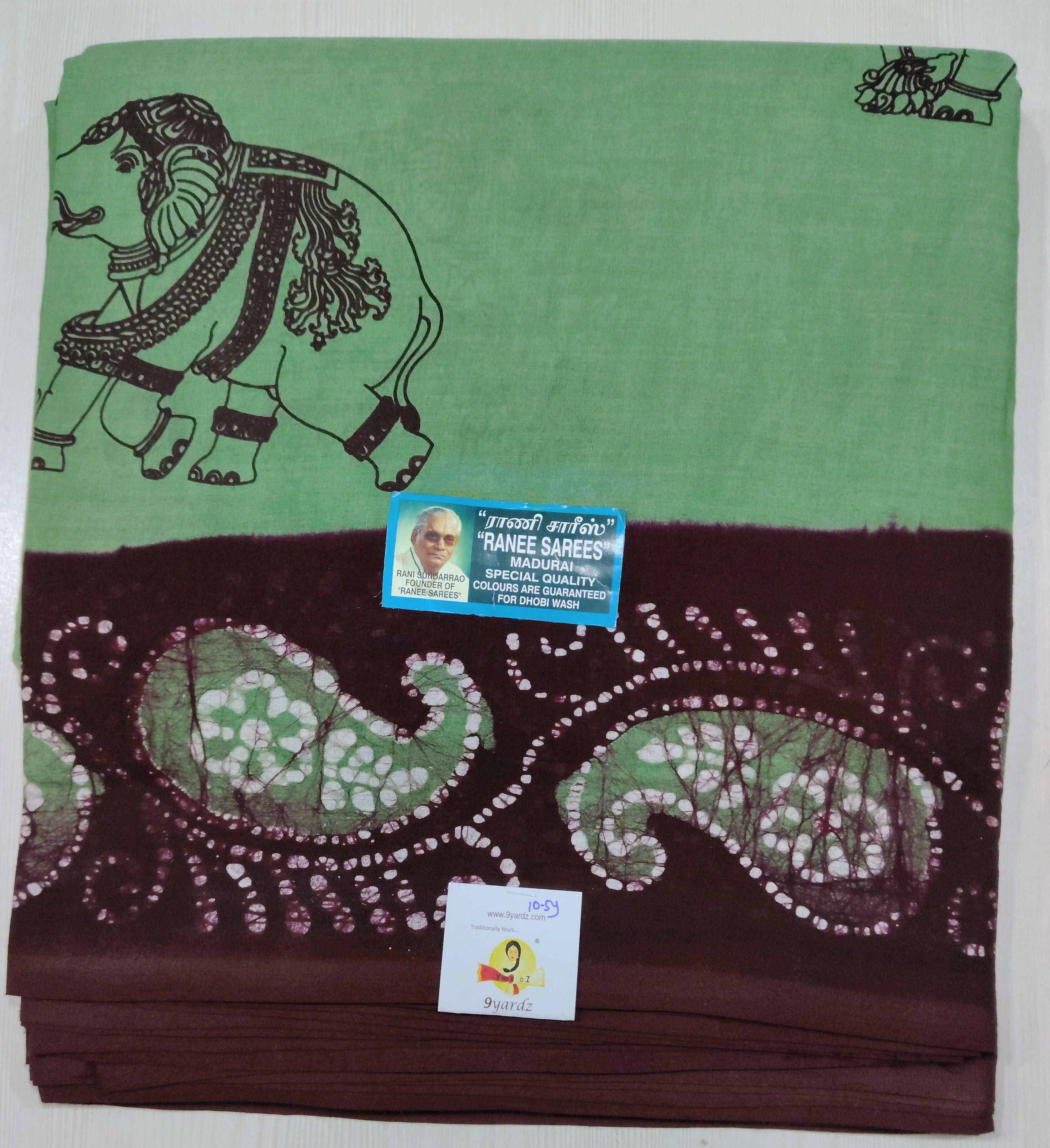 Ranee voyal saree 10.5yardz(9.5mtrs)