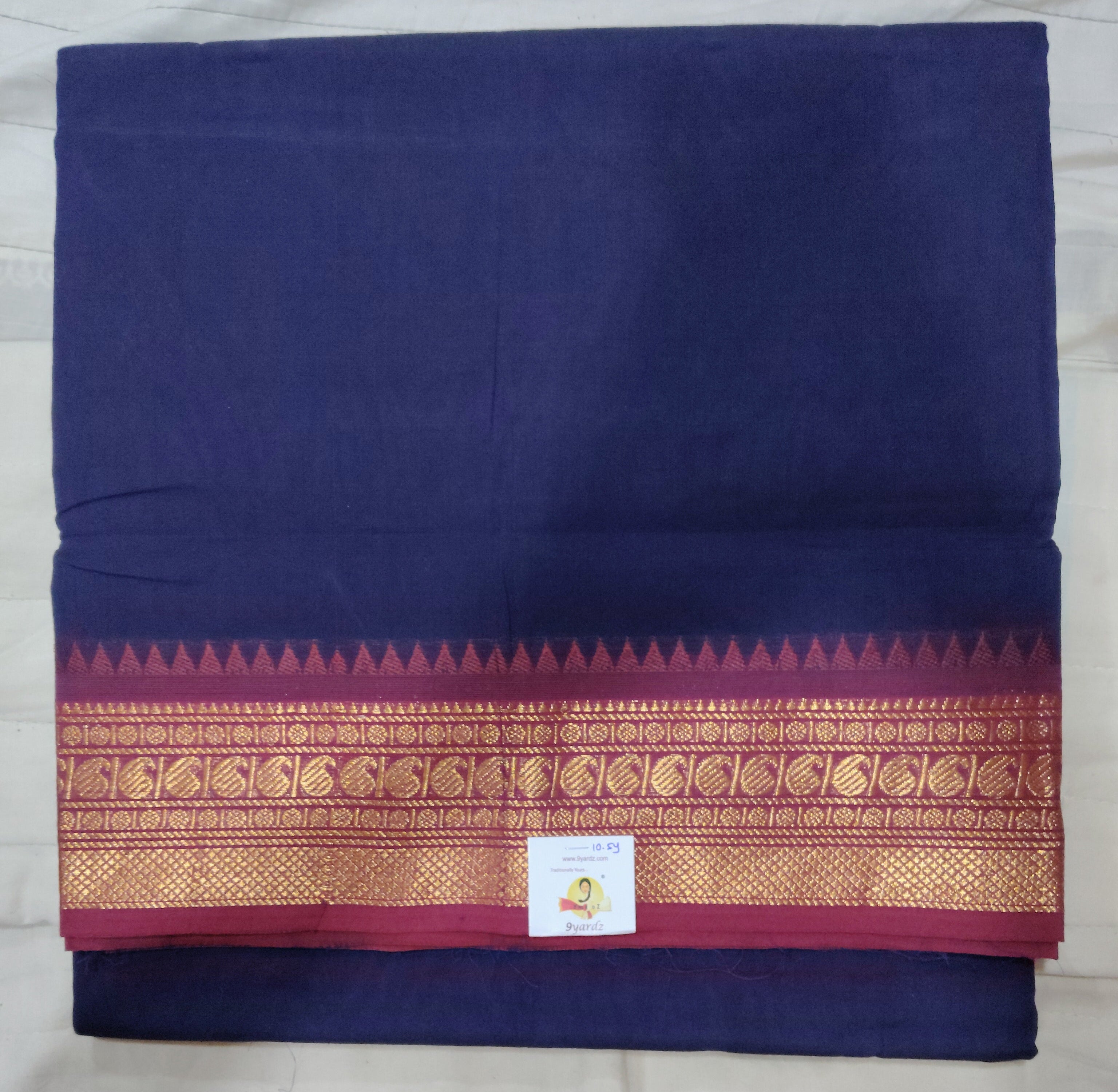 Chettinadu / Karaikudi cotton 10.5yards madisar