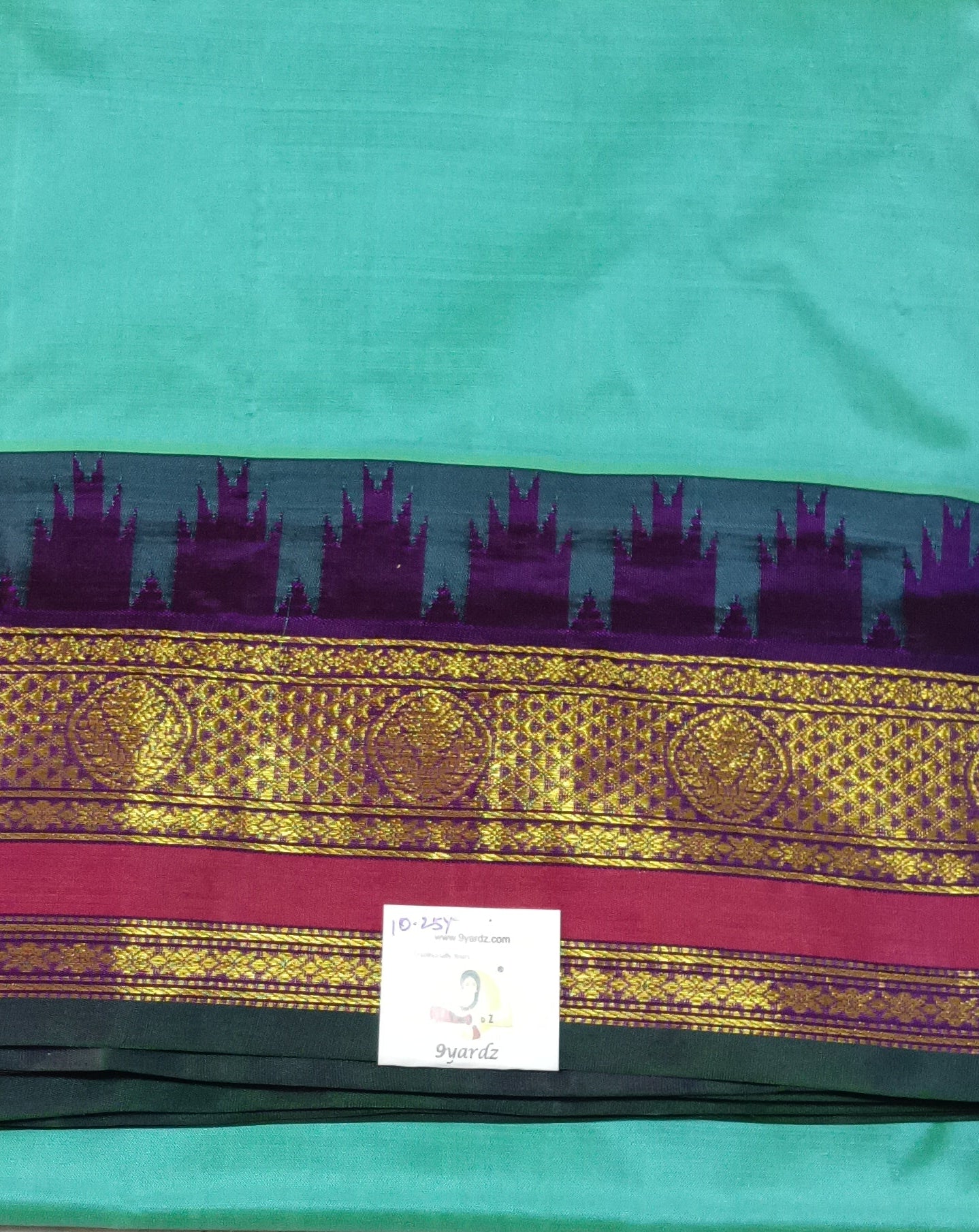 Pure silk 10.25yardz