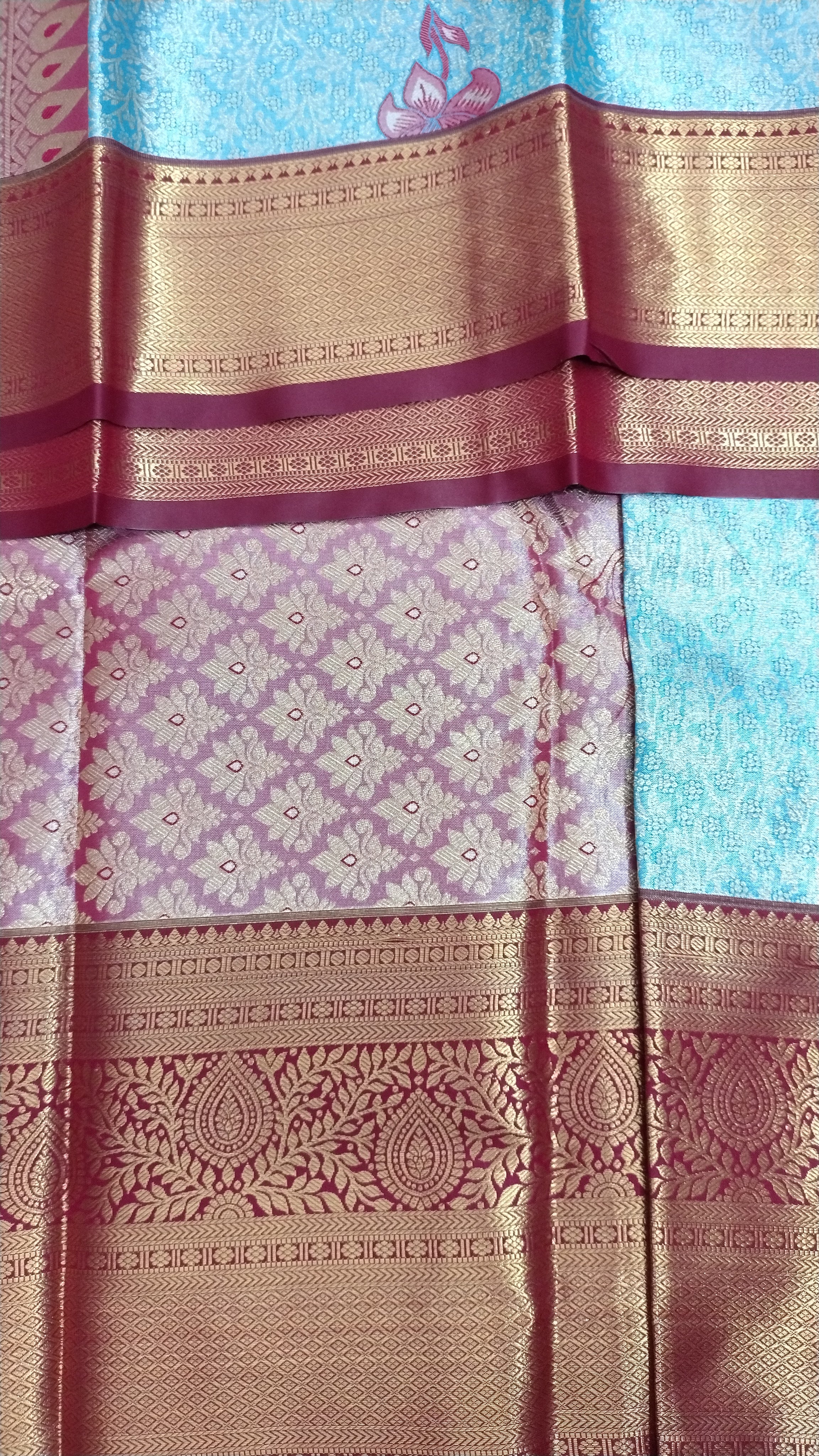 Art silk 6yardz sarees