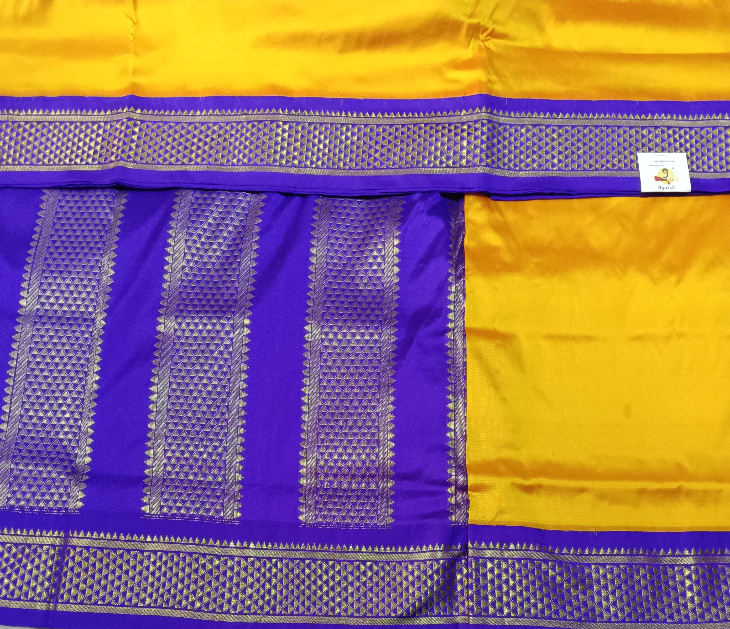 Pure silk madisar 10.5yards