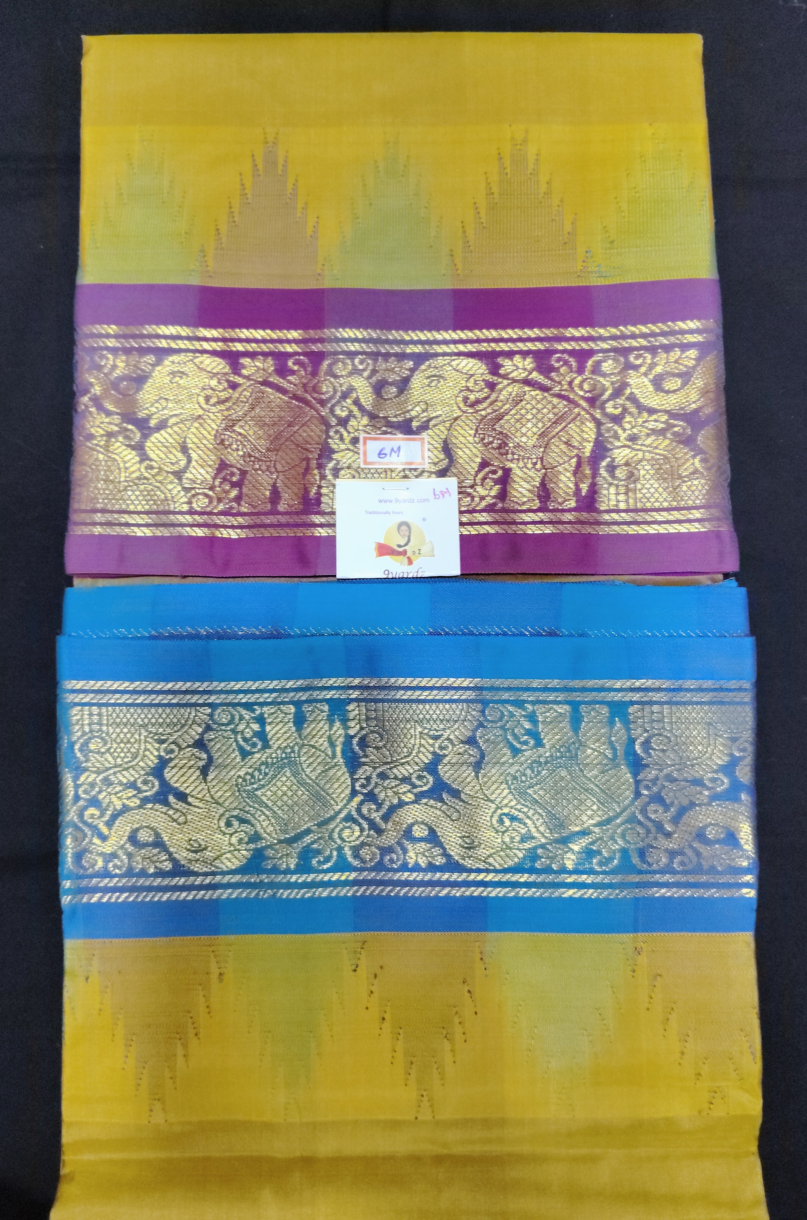 Pure silk Dhoti 6muzham Thalambhu