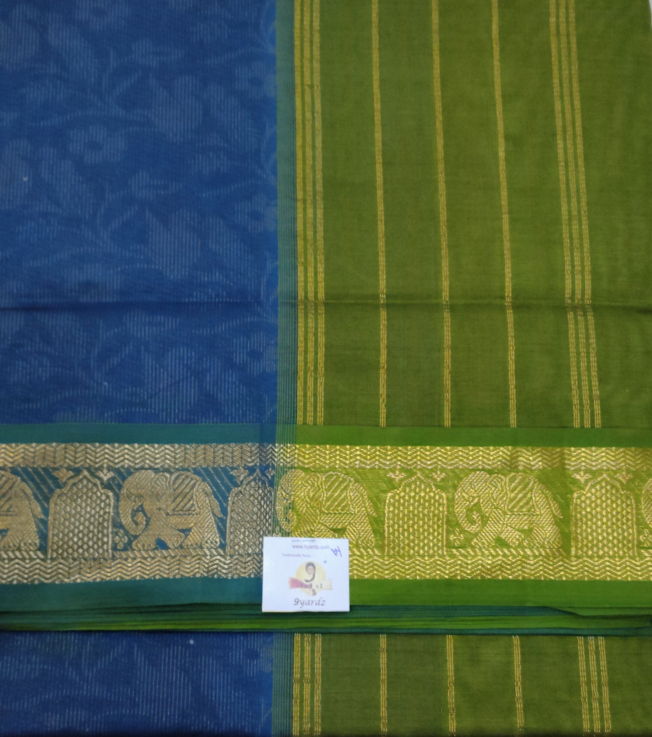 Semi silk Plain 6Yards