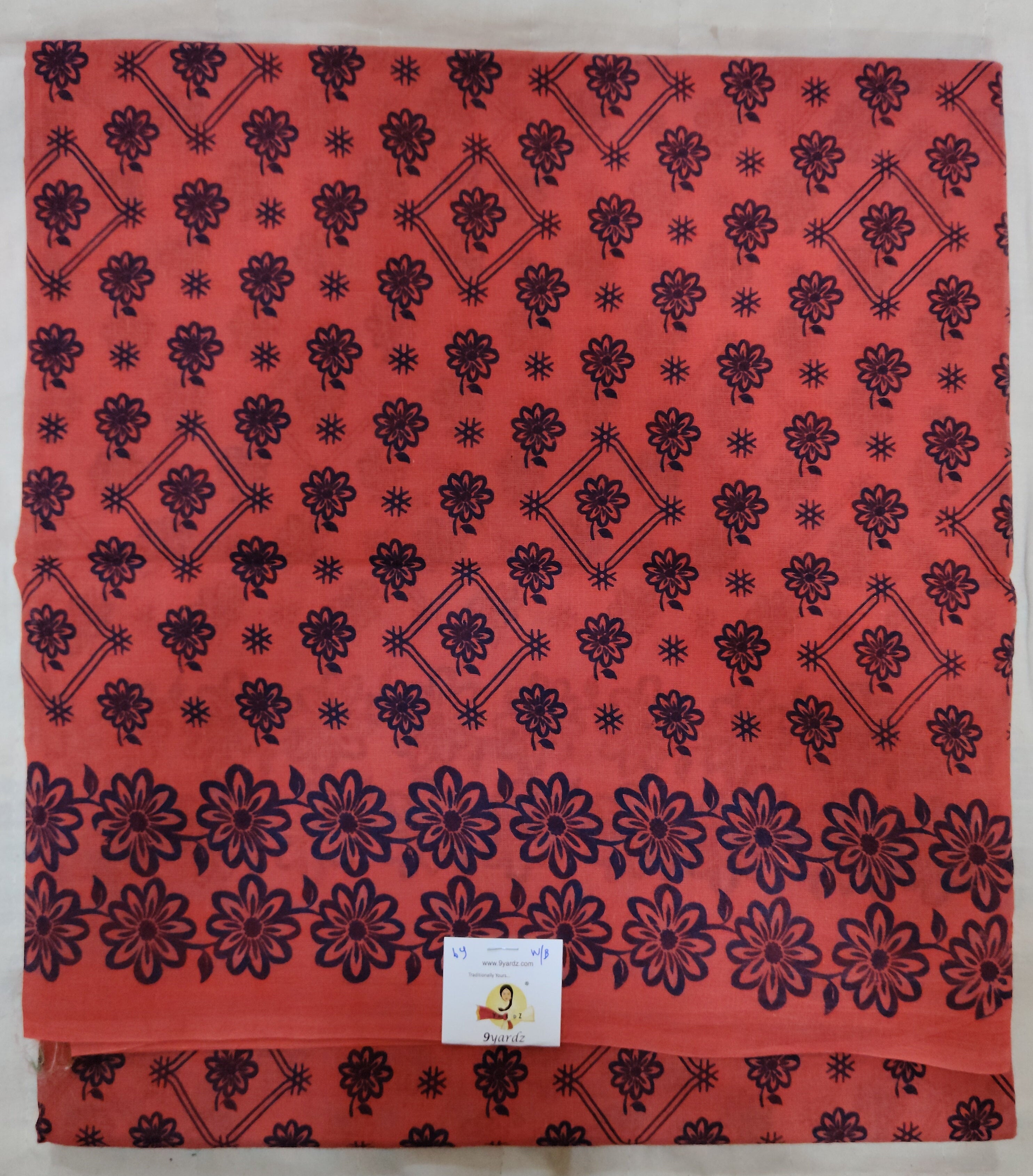 Sungudi cotton 6 yards