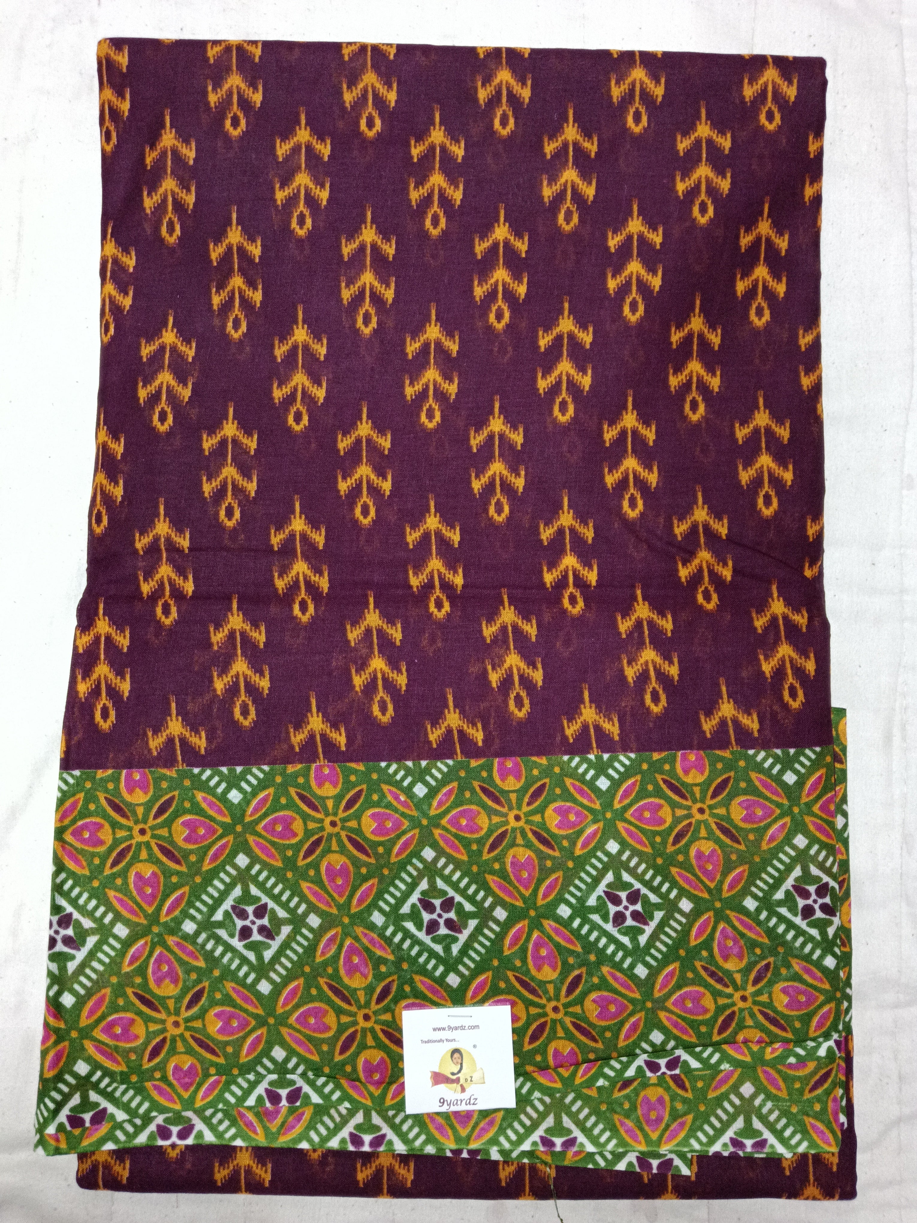 Erode cotton 10.5 yards madisar