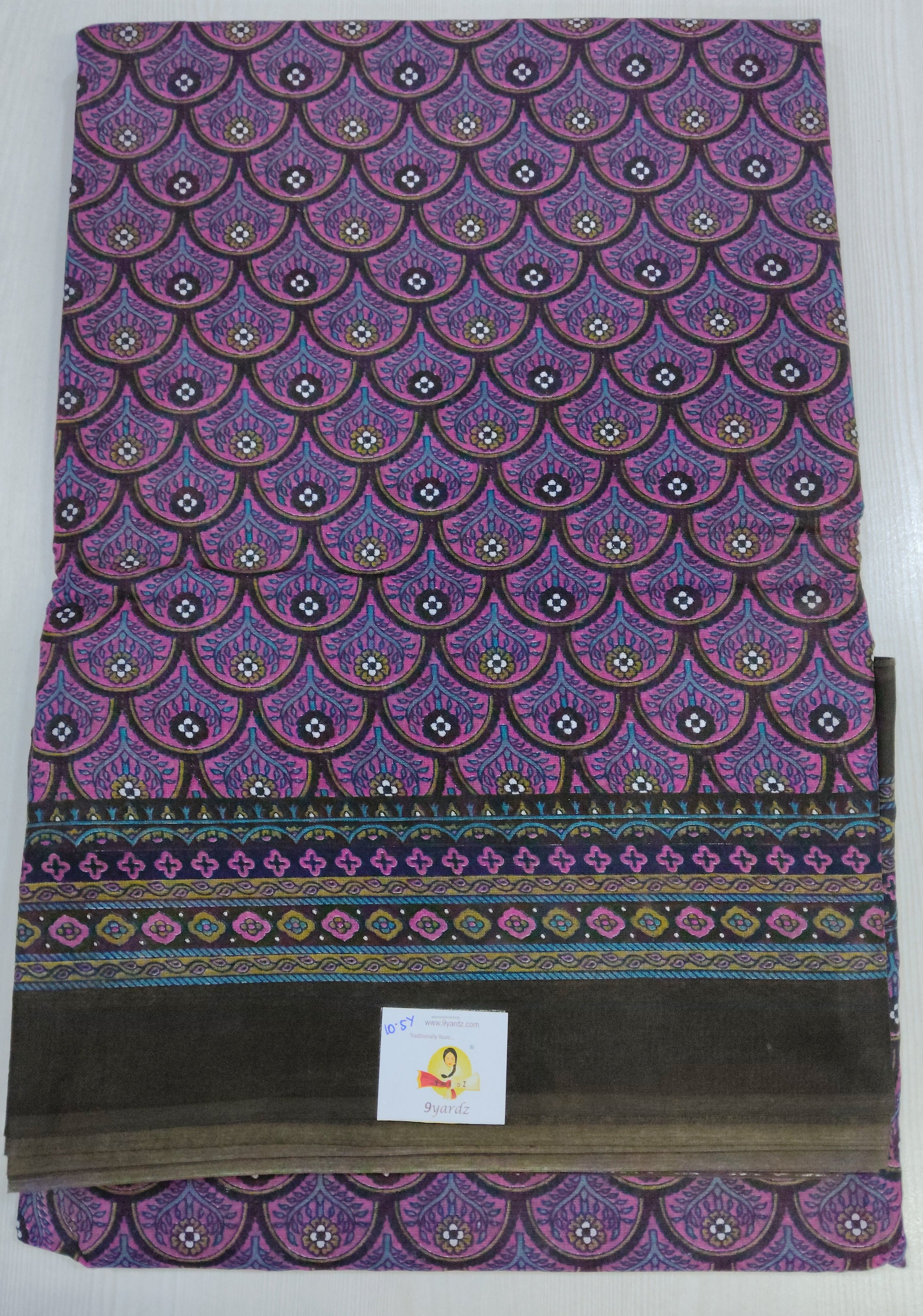 Erode cotton 10.5 yards Madisar