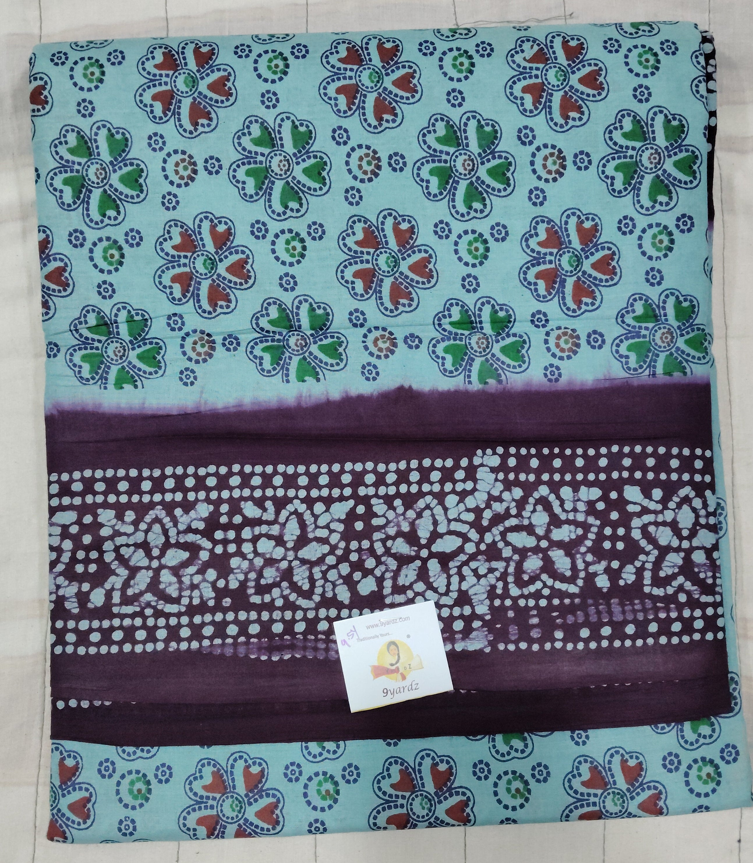 Malai cotton 9.5yardz