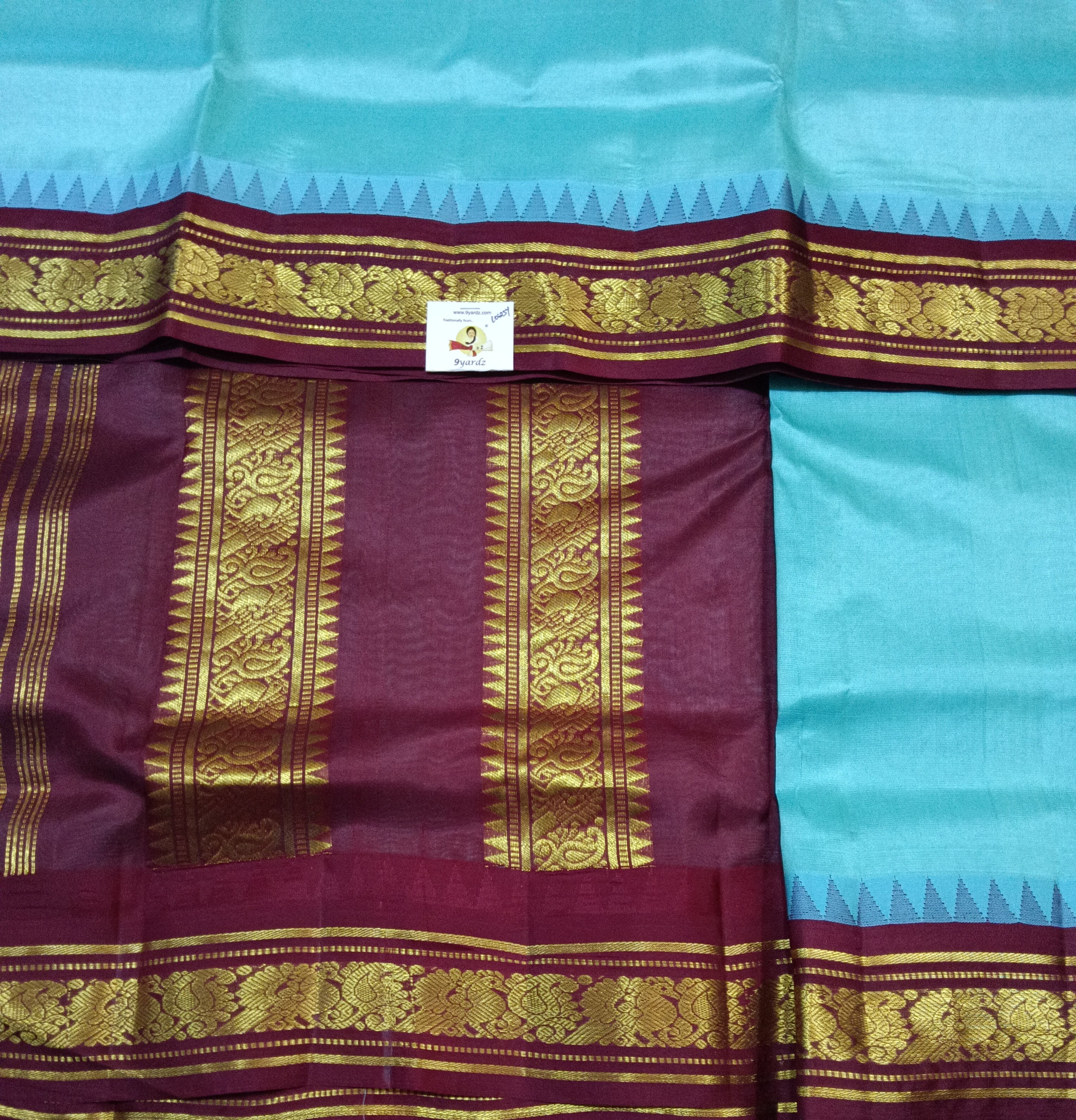 Pure silk 10.25yardz