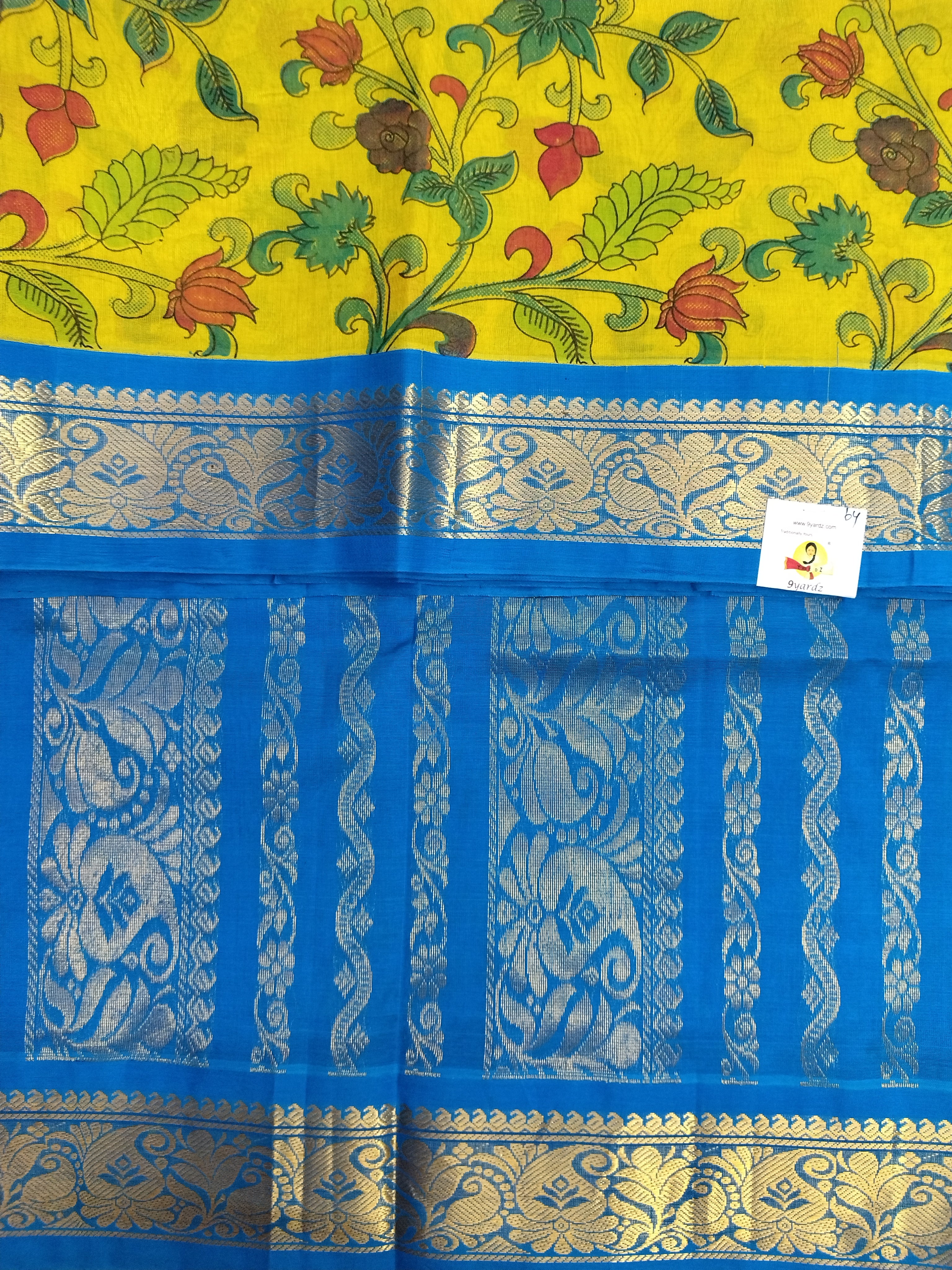 Korvai Printed 6 yards