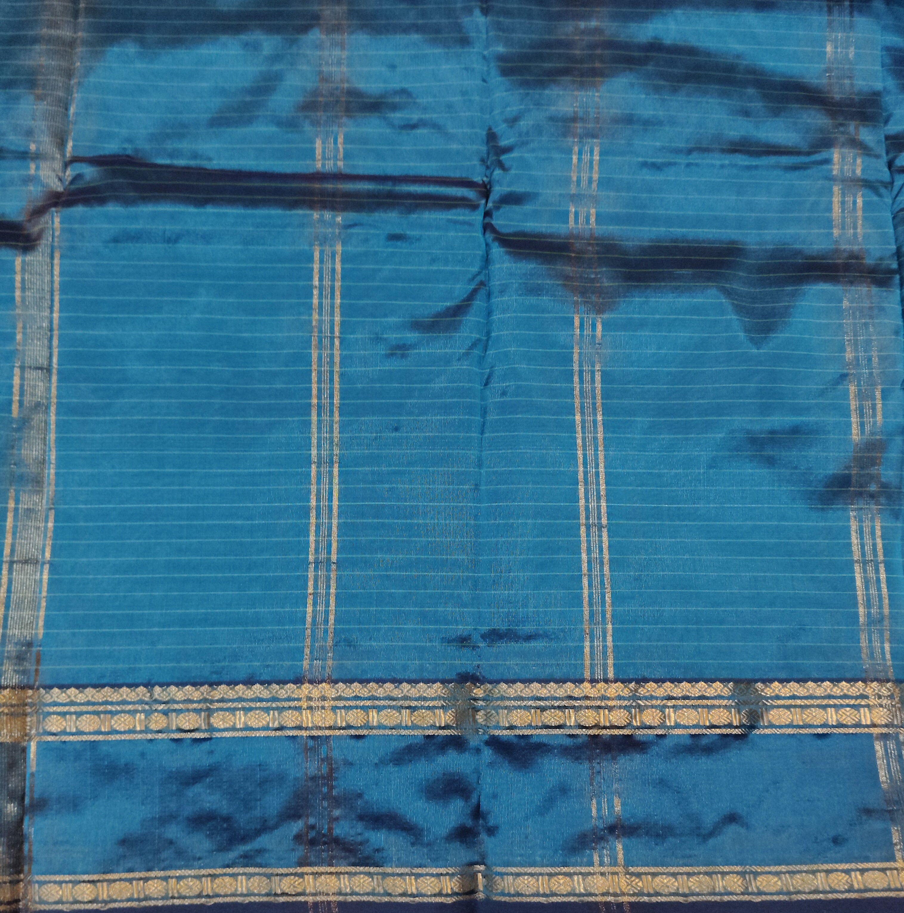 China silk checked 6Yards