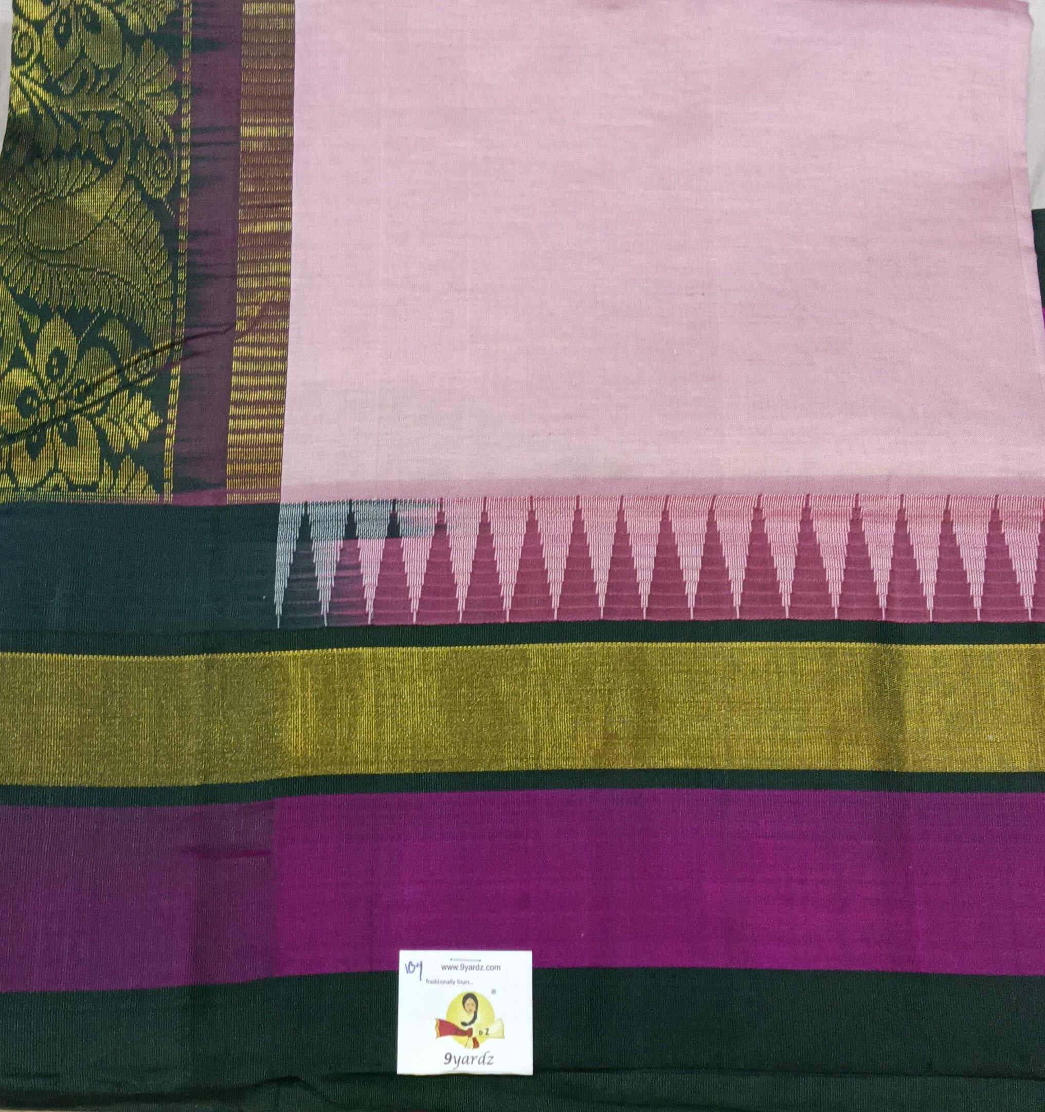Semi Silk cotton Korvai Madisar