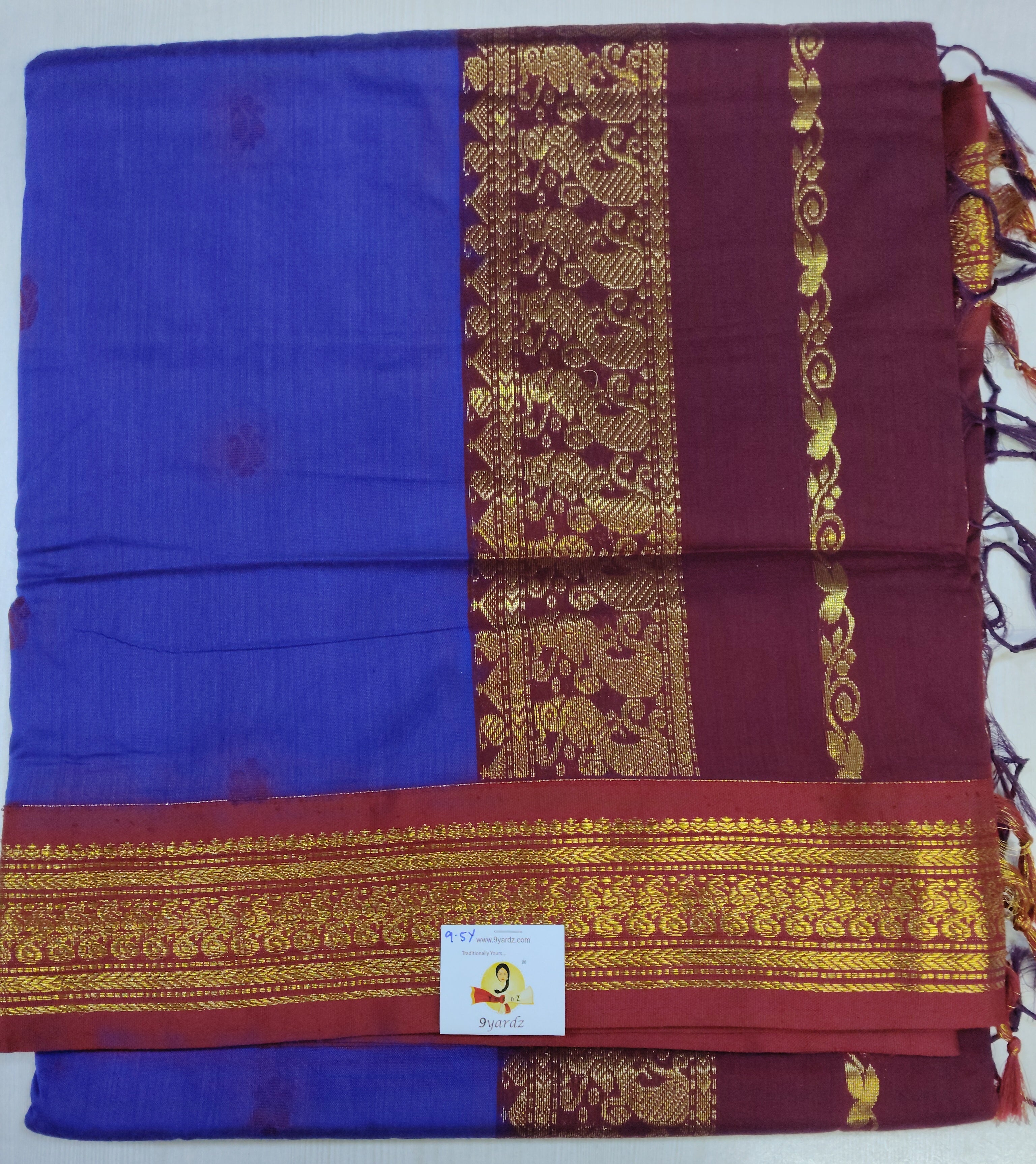 Kalyani Cotton  9.5 yardz