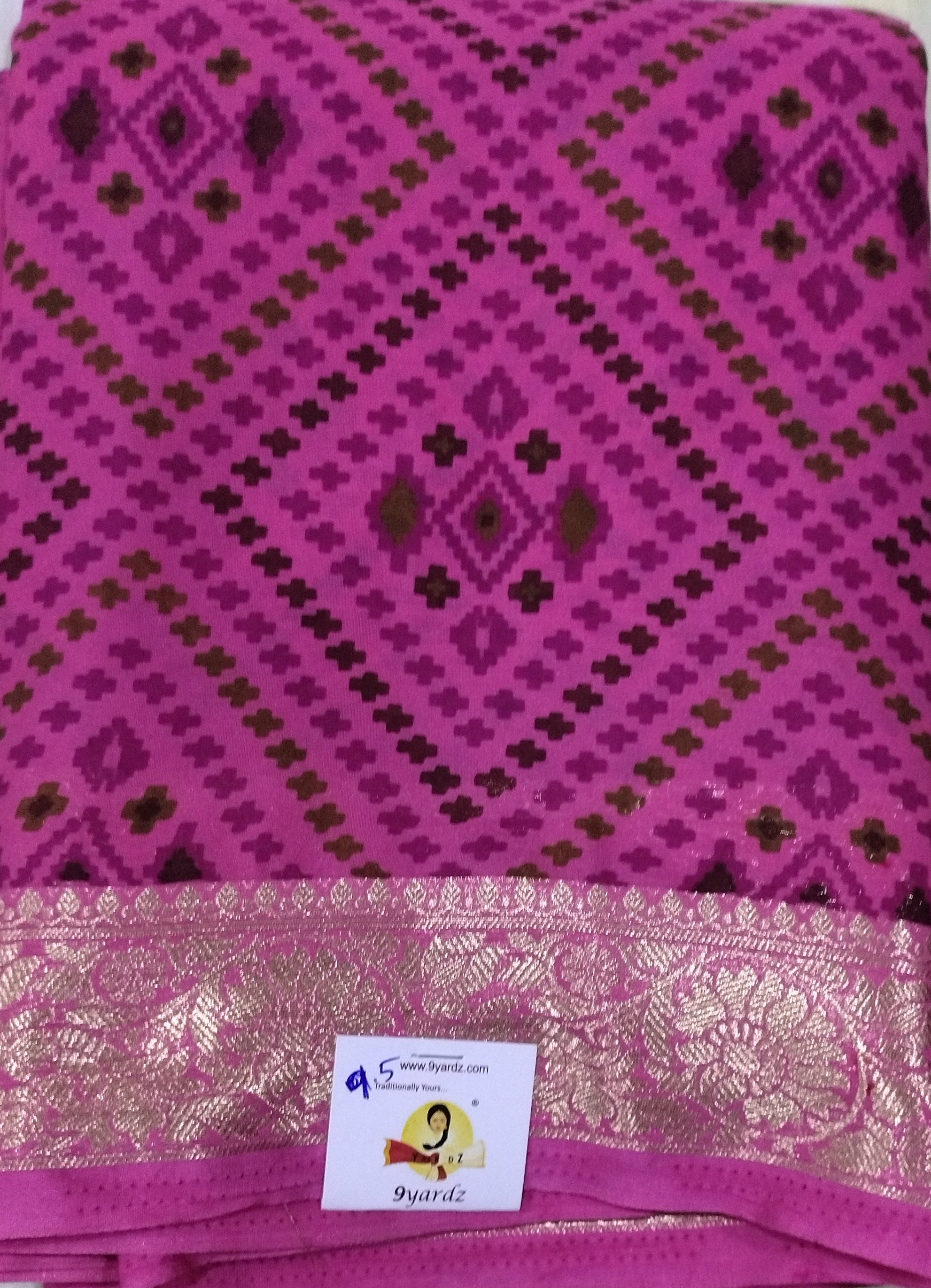 Printed Silk 9.5yards