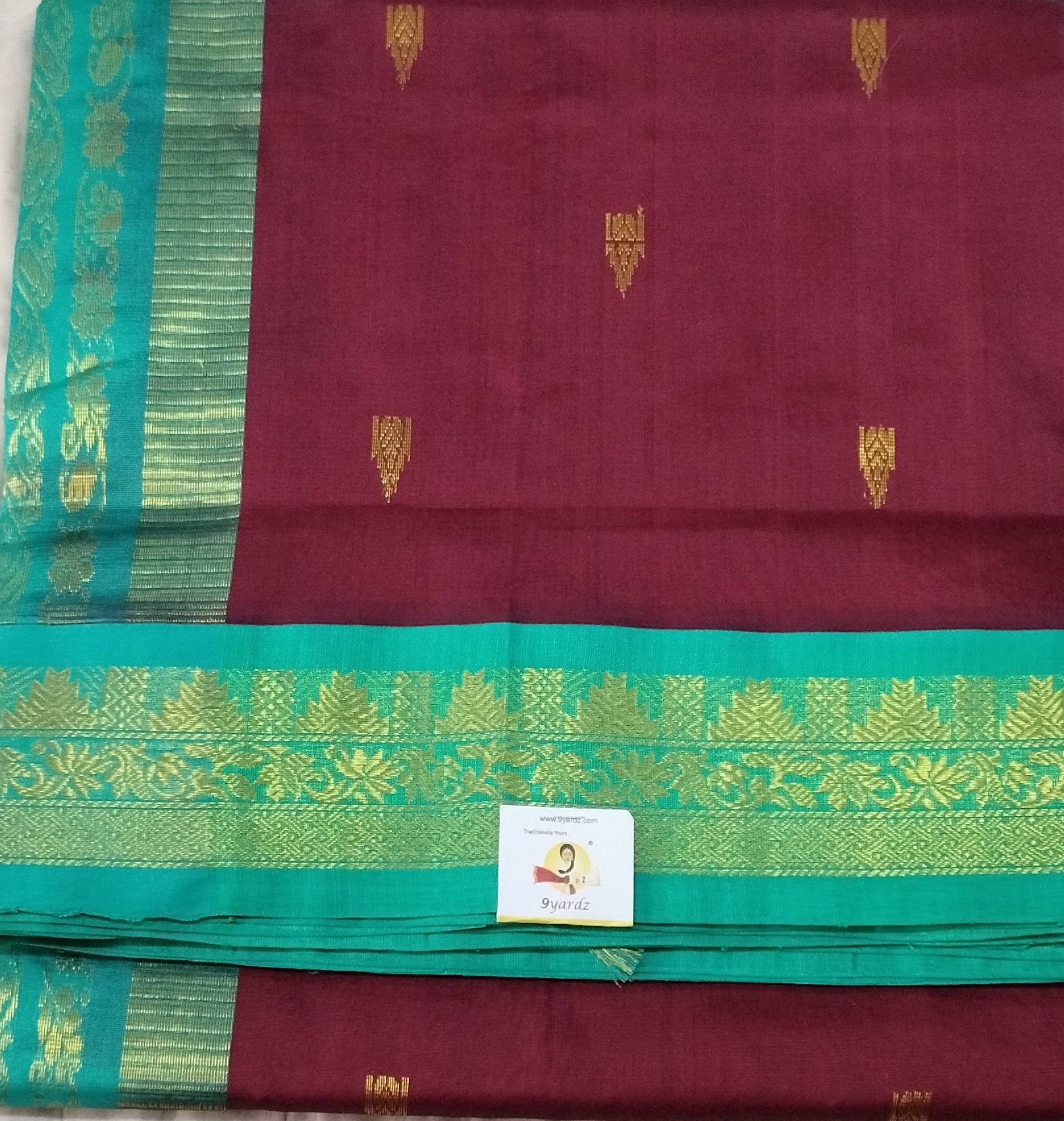 Semi Silk cotton Korvai Madisar