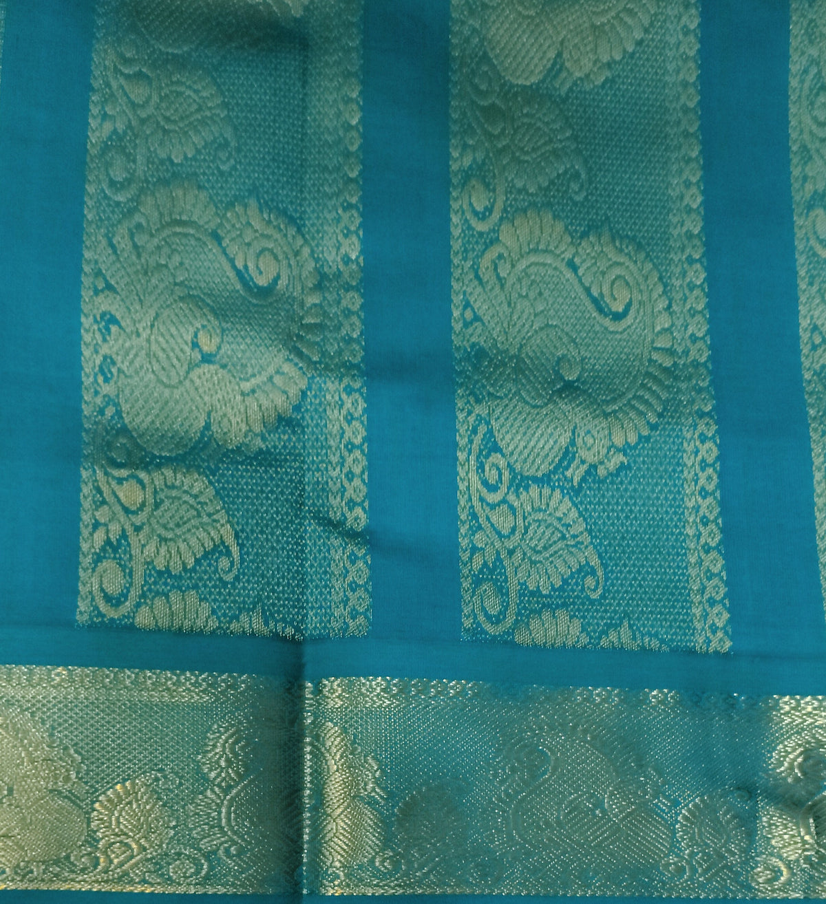 Semi Silk cotton Korvai Madisar