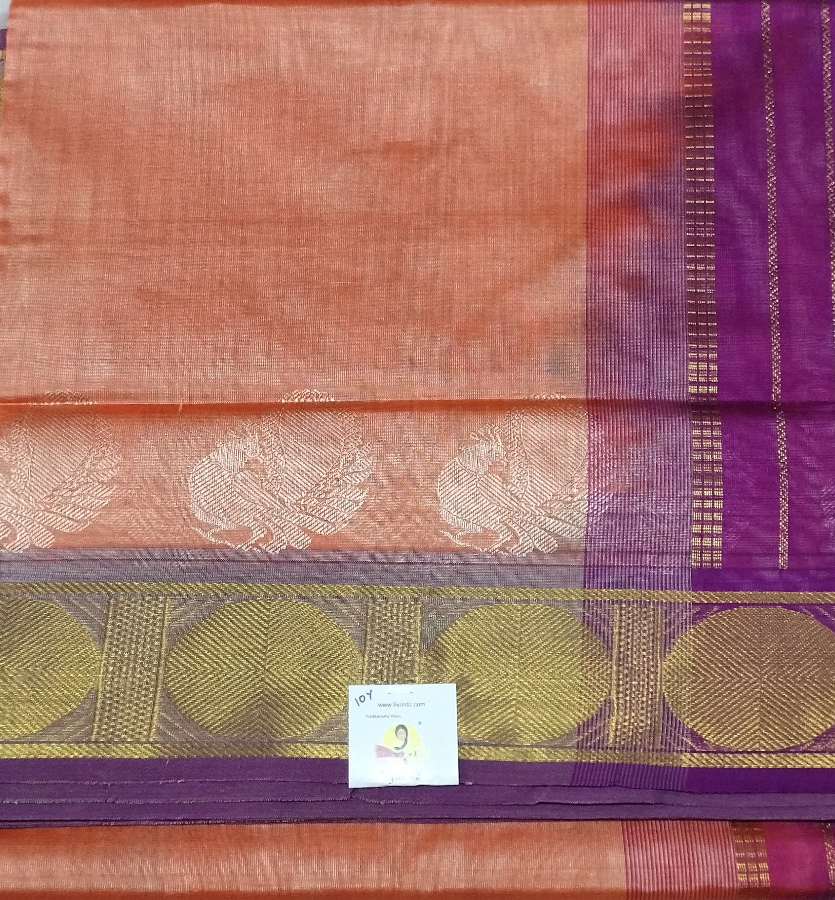 Pure silk cotton 10yards madisar