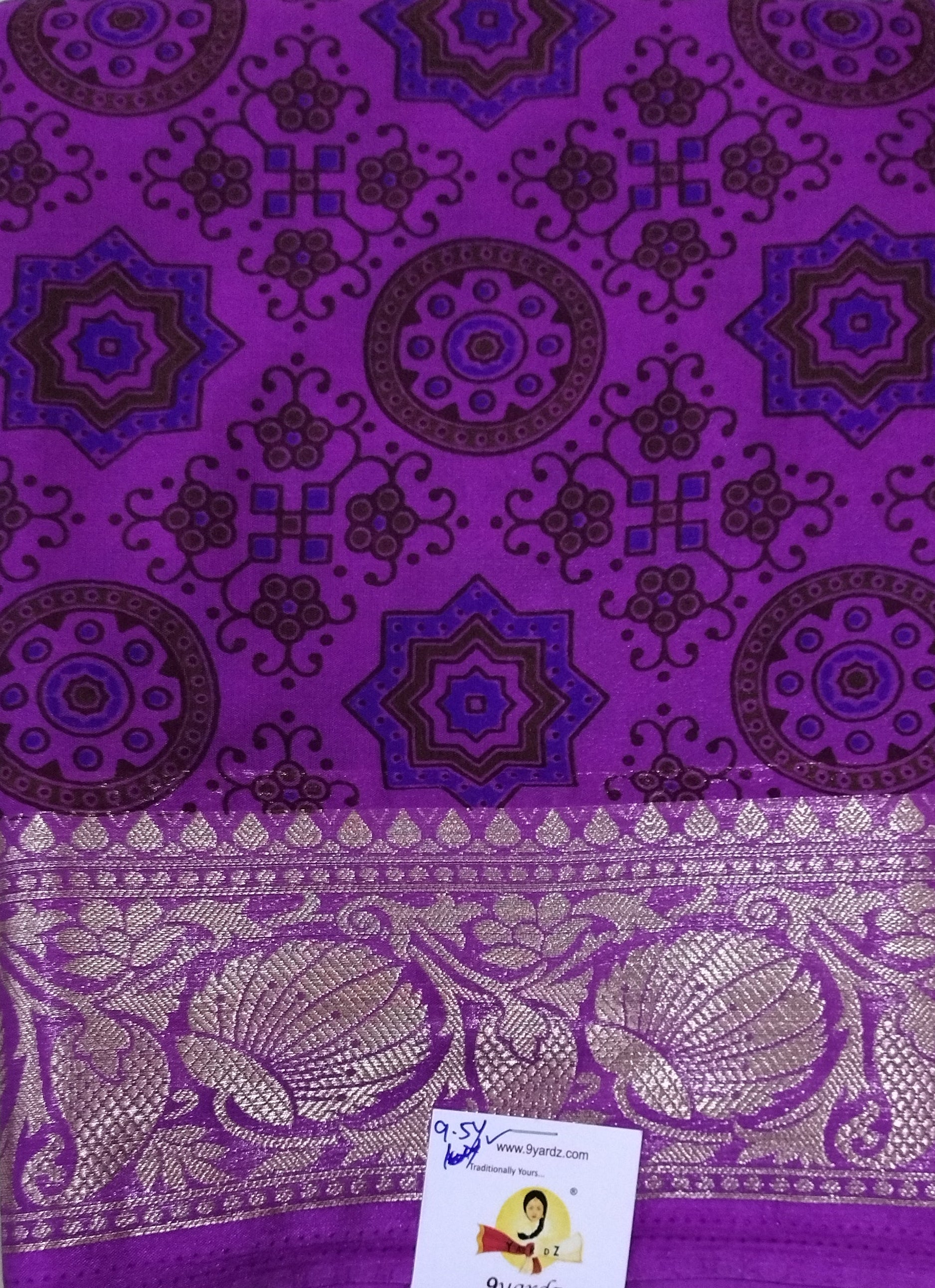 Printed Silk 9.5yards