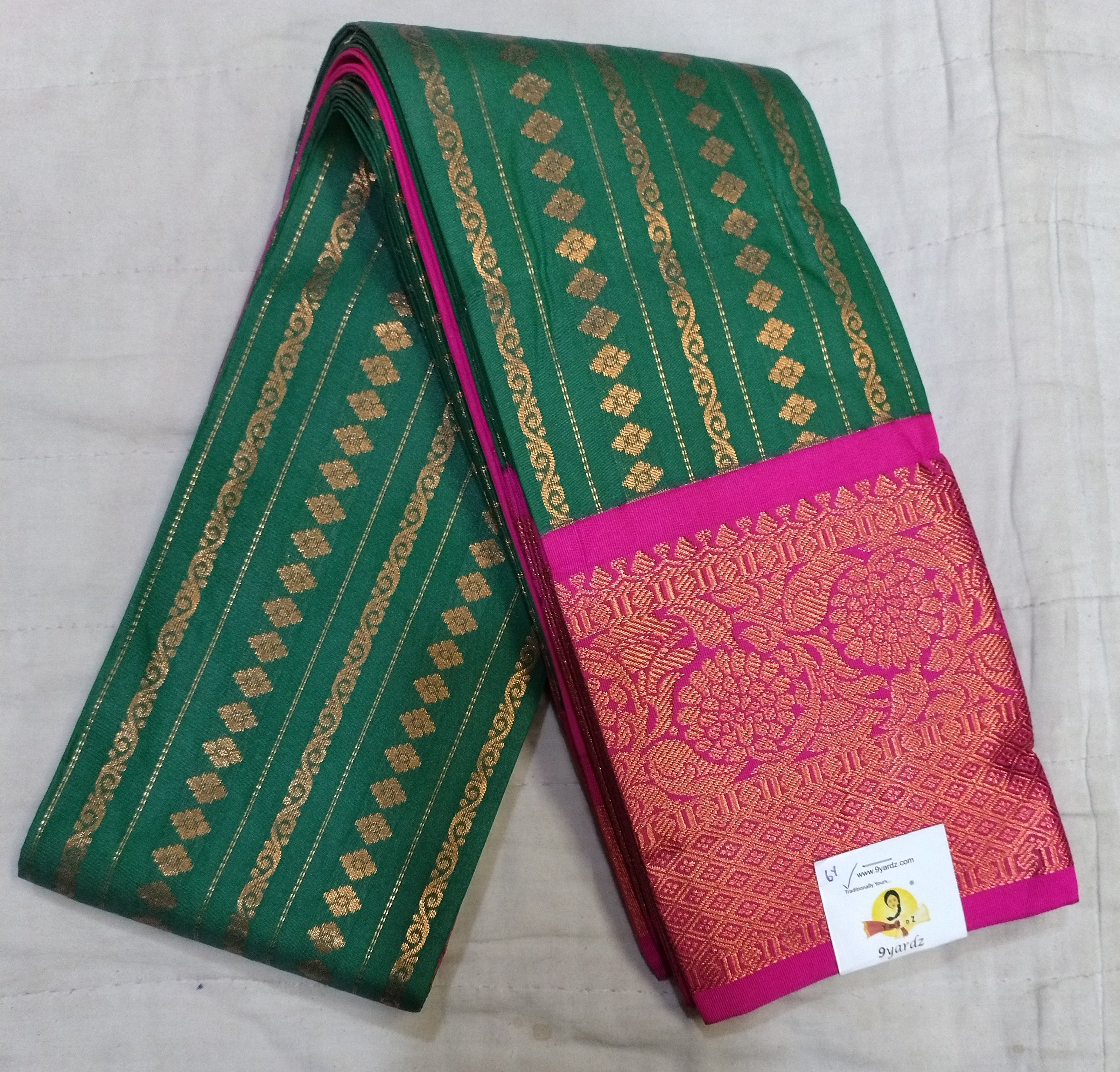 Art silk 6yardz sarees