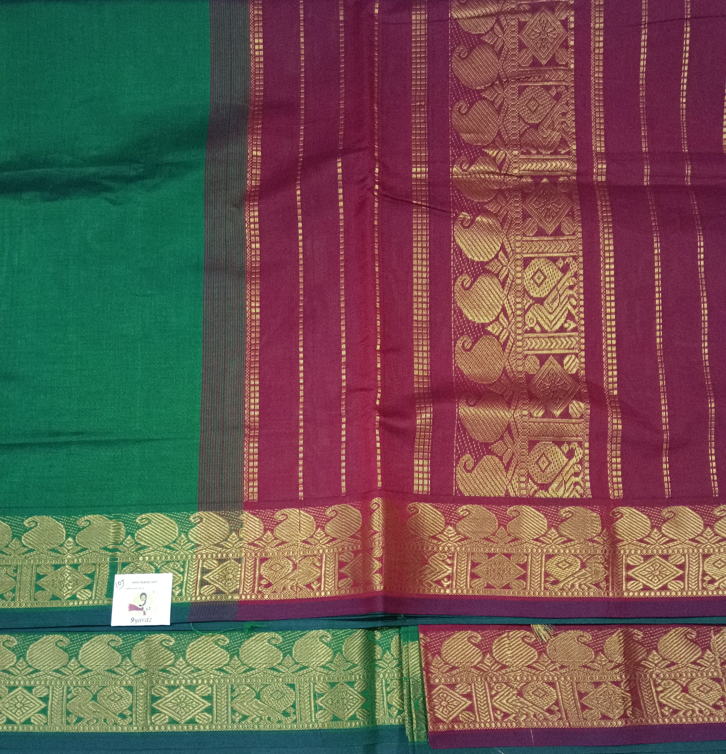 Semi Silk cotton Madisar 10yards
