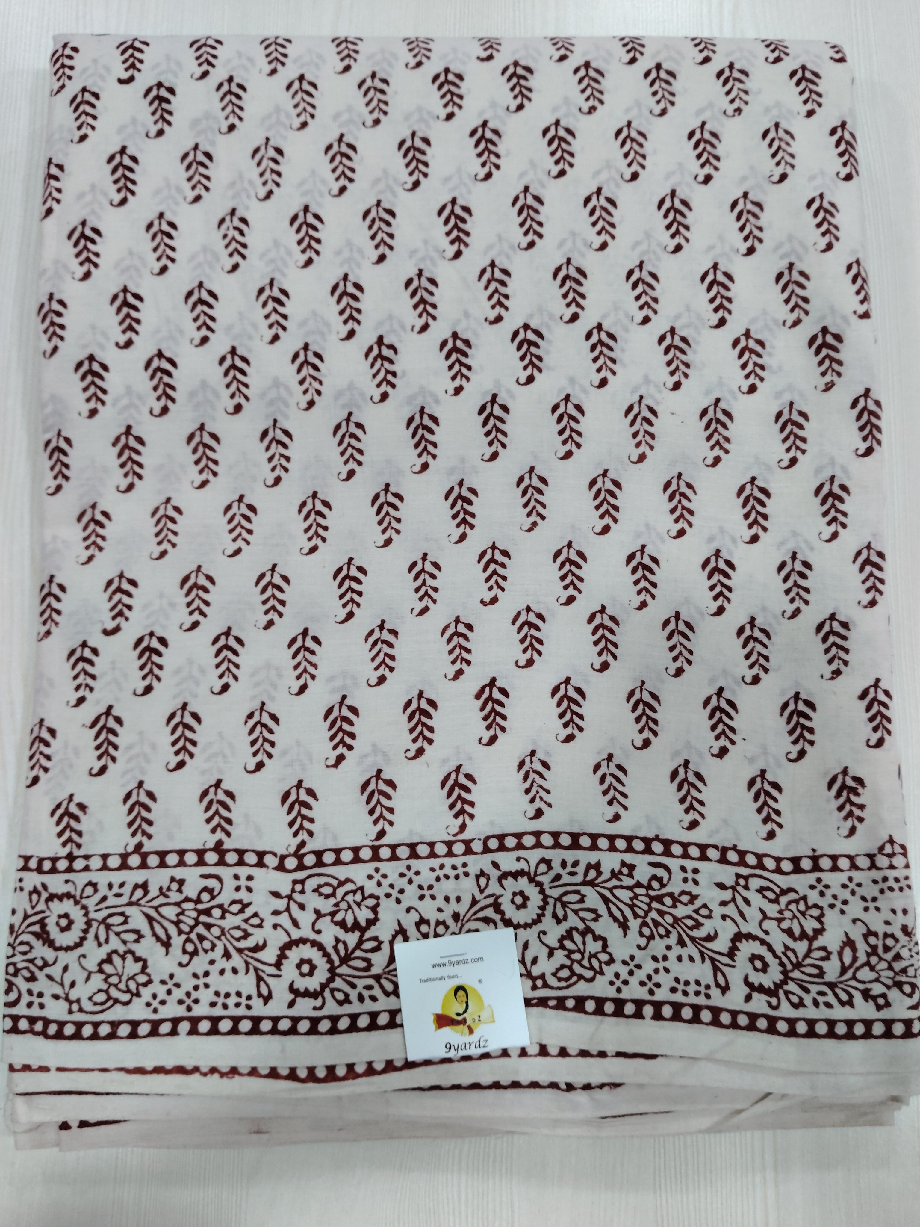 Baag/soft cotton Madisar 11 yards
