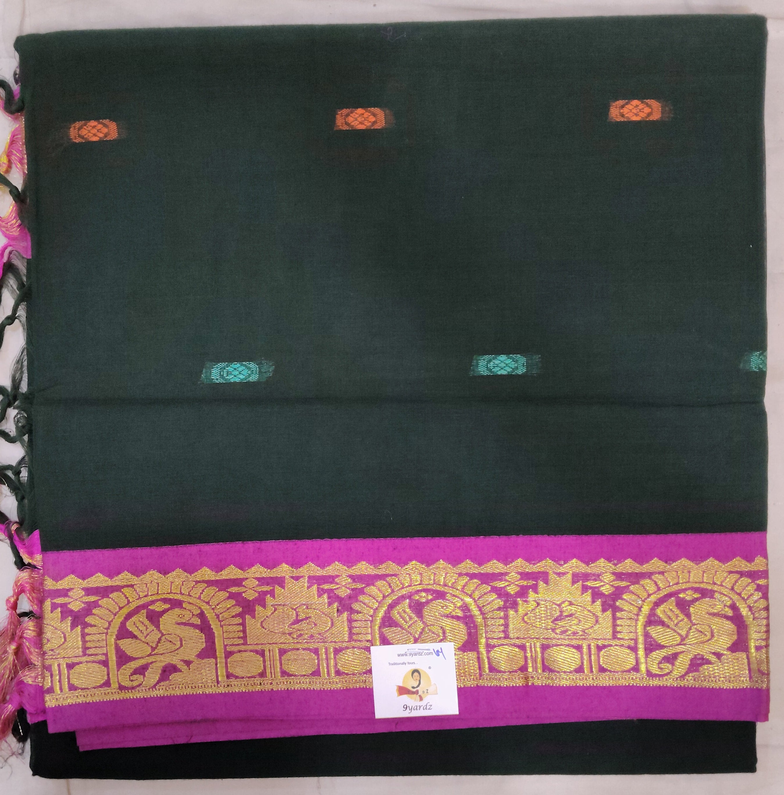 Kora Cotton  saree 6yardz