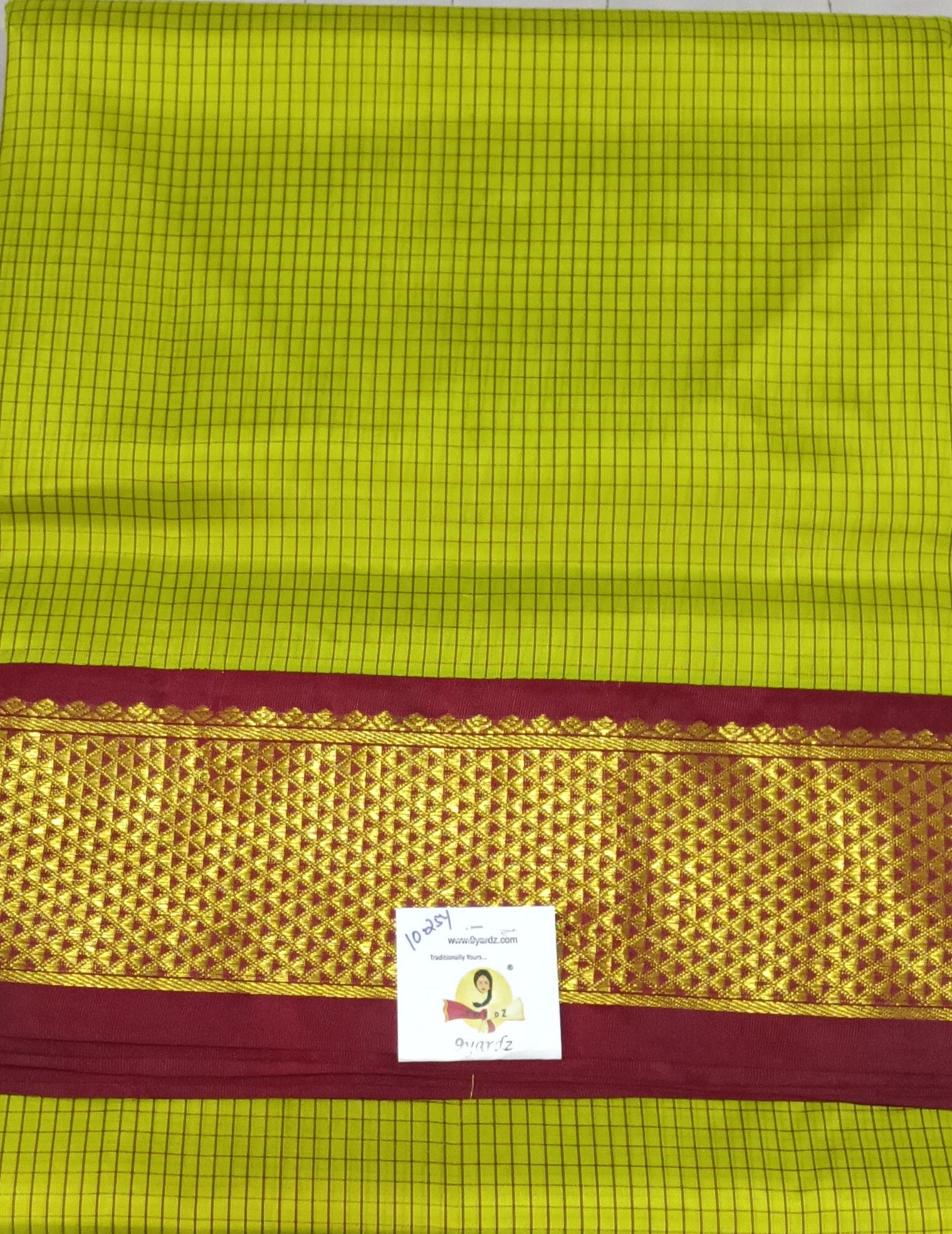 Pure silk 10.25yardz