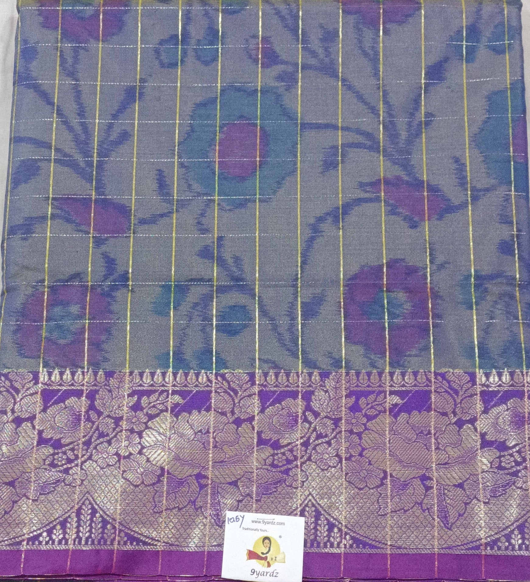 Ikkat semi silk madisar